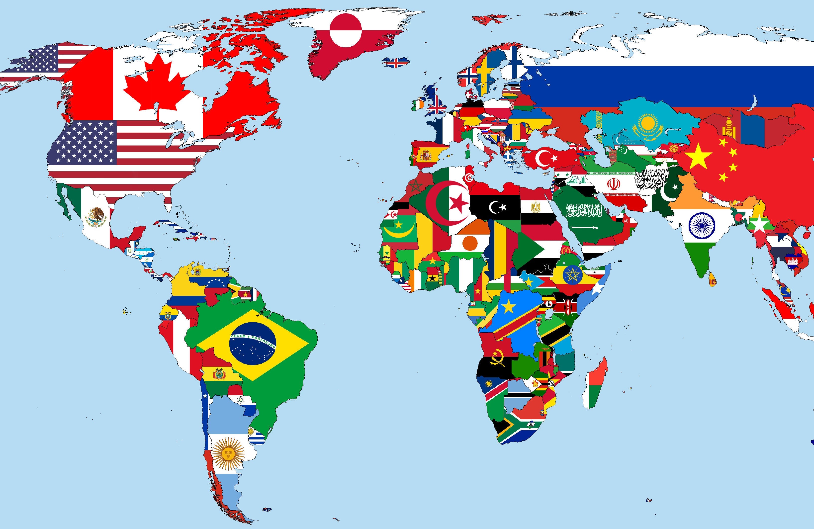 World Topographical