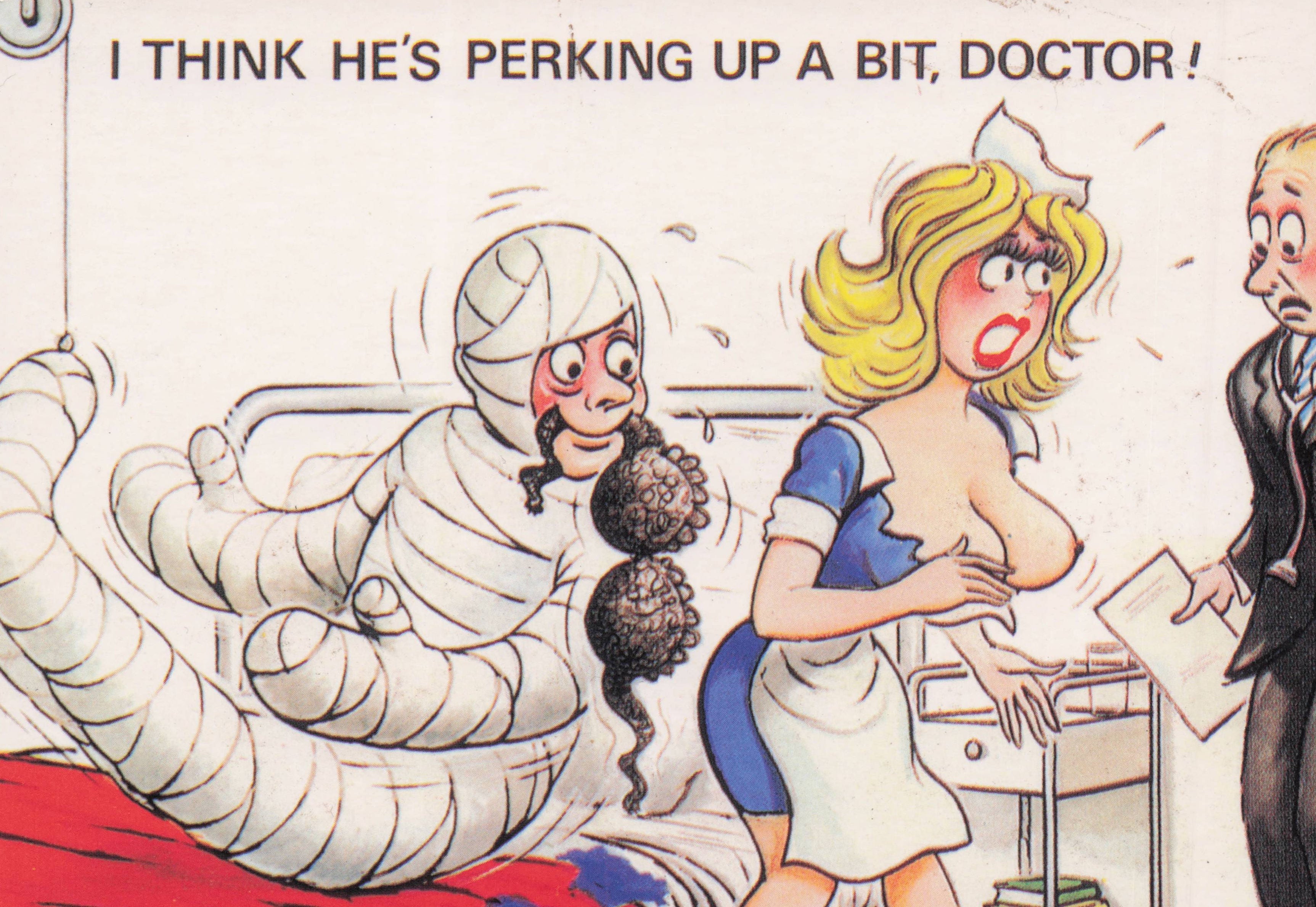 Medical Comic Postcards