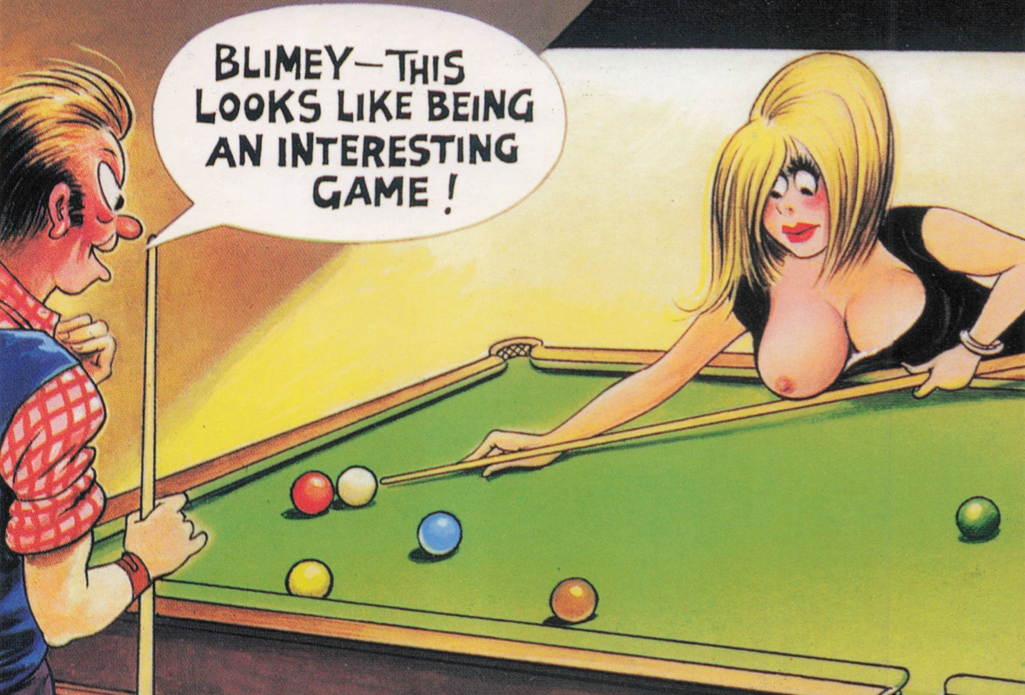 Sports Comic Postcards
