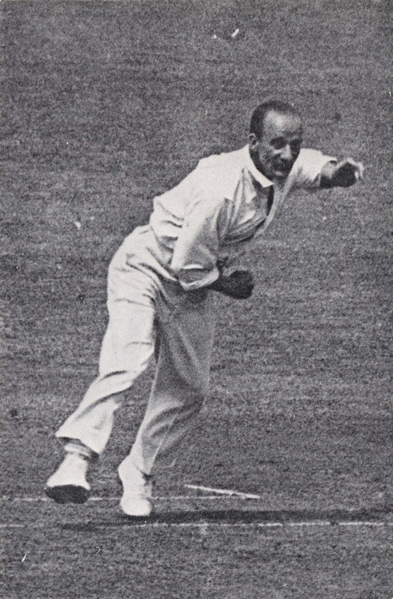 Alfred Tich Freeman Kent Cricket Club England International Photo Postcard