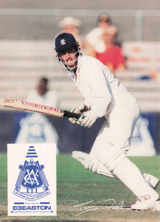 Tony Dodemaide Vintage Australia RARE 1992 VCA Easton Cricket Trade Postcard