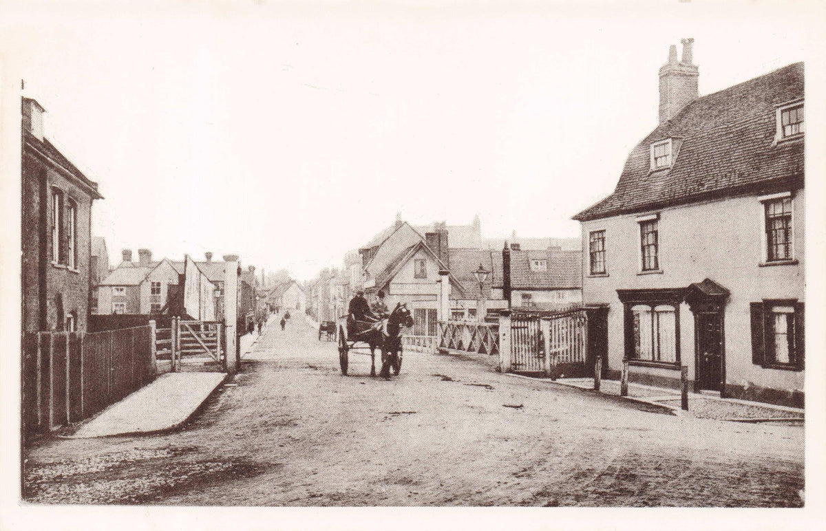 Amwell End Hertfordshire Railway Bridge Photo Postcard