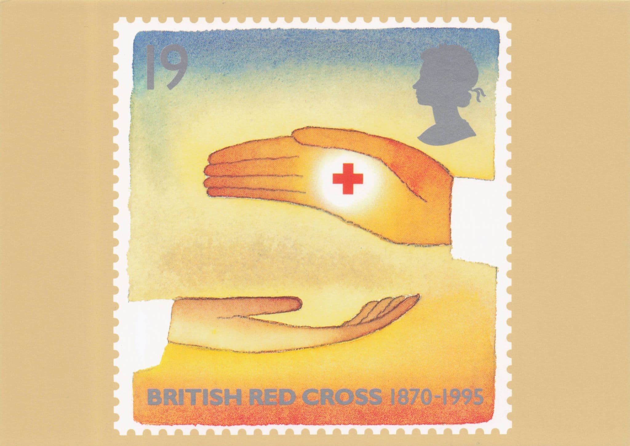 100 Years Of The British Red Cross Nurses Military Ltd Edn Postcard