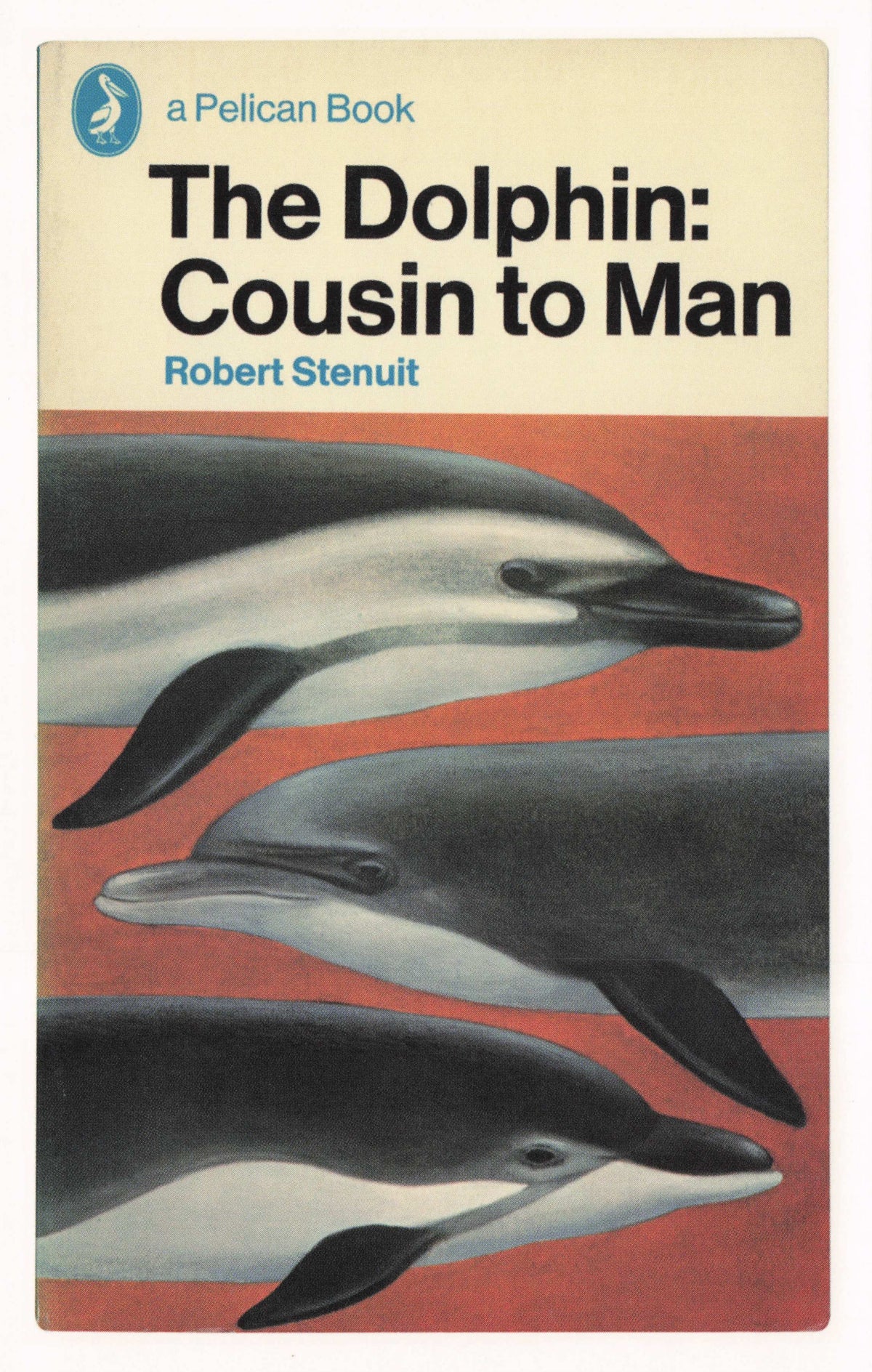 The Dolphin Cousin To Man Robert Stenuit 1971 Book Postcard