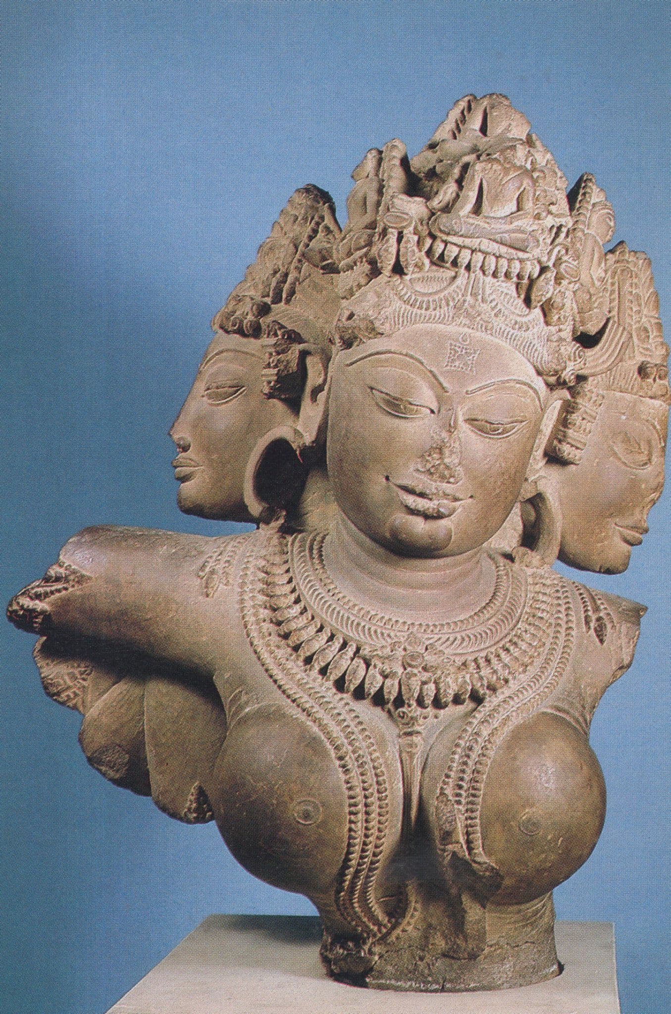 Vajra Tara Gahadavala Indian Antique Statue Sculpture Postcard