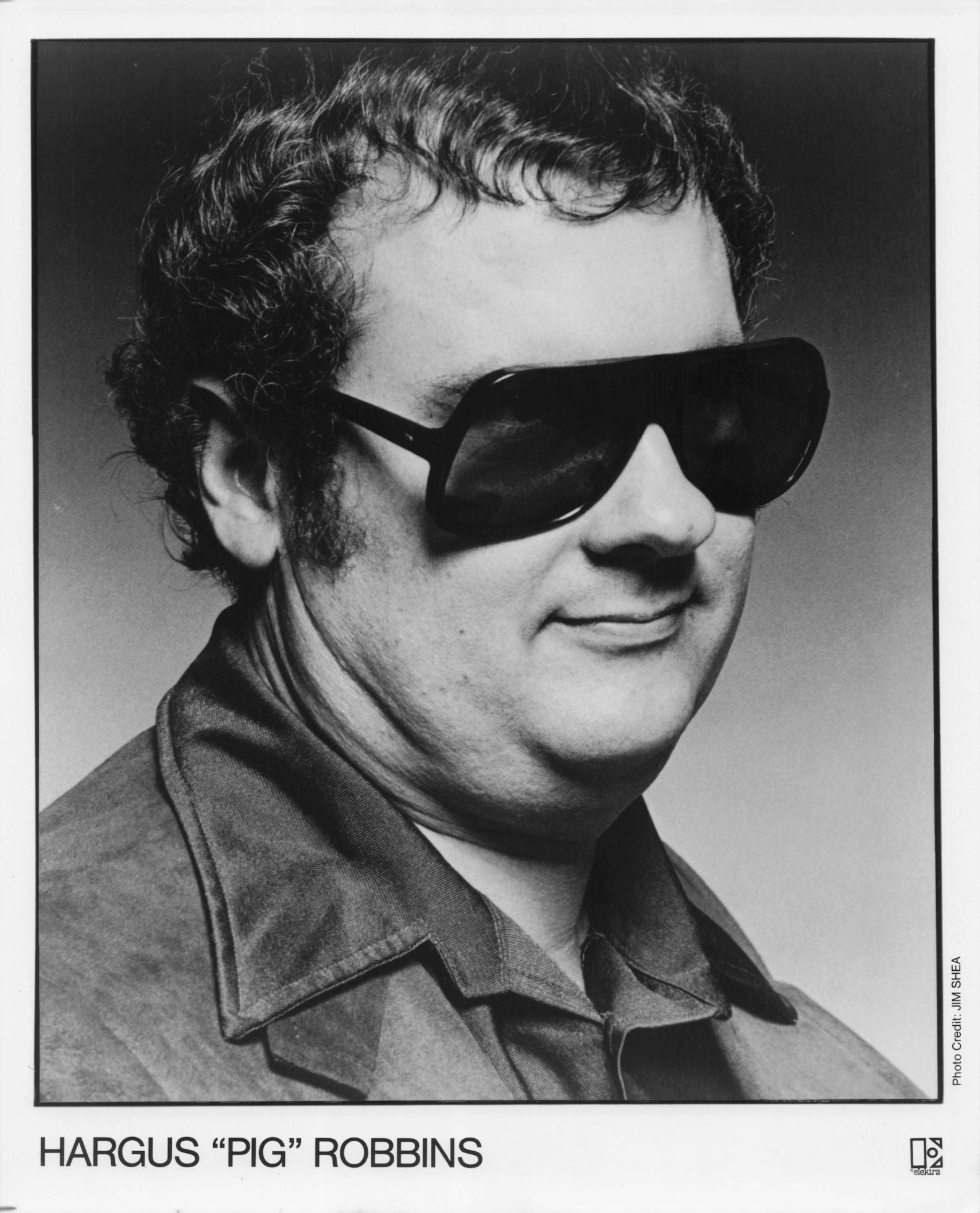 Hargus Pig Robbins Country Music Singer Elektra Records 10x8 Vintage Media Photo