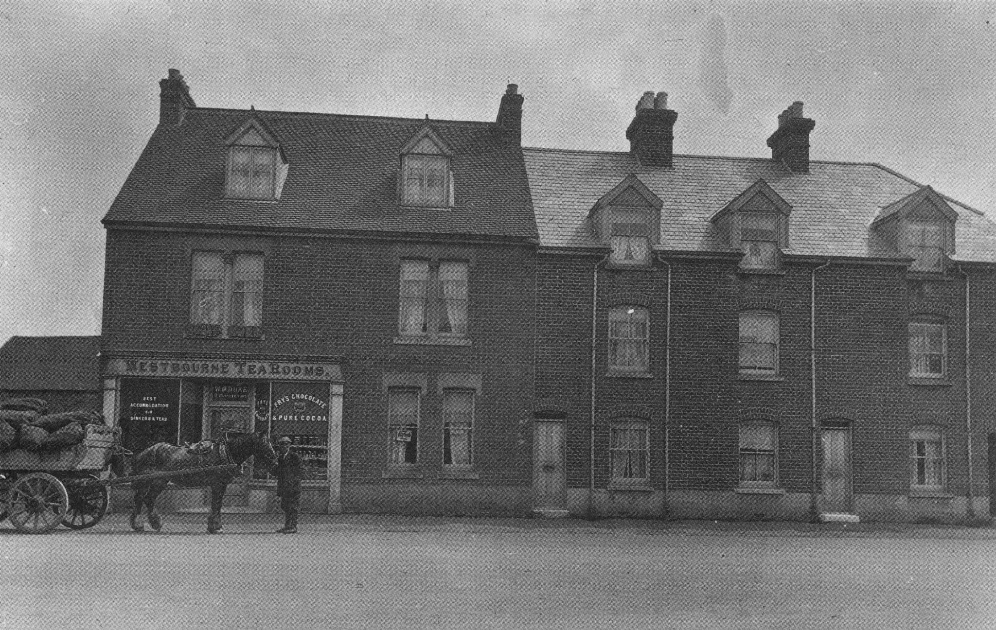 Westbourne Tea Rooms Cafe The Square Dr Patel Surgery Sussex Postcard
