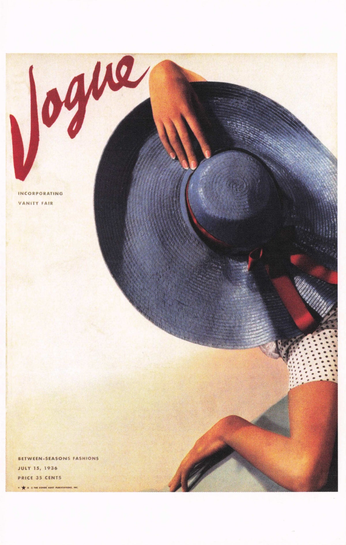 American Travel Exploration Vintage 1930s Hat Fashion Vogue Magazine Postcard