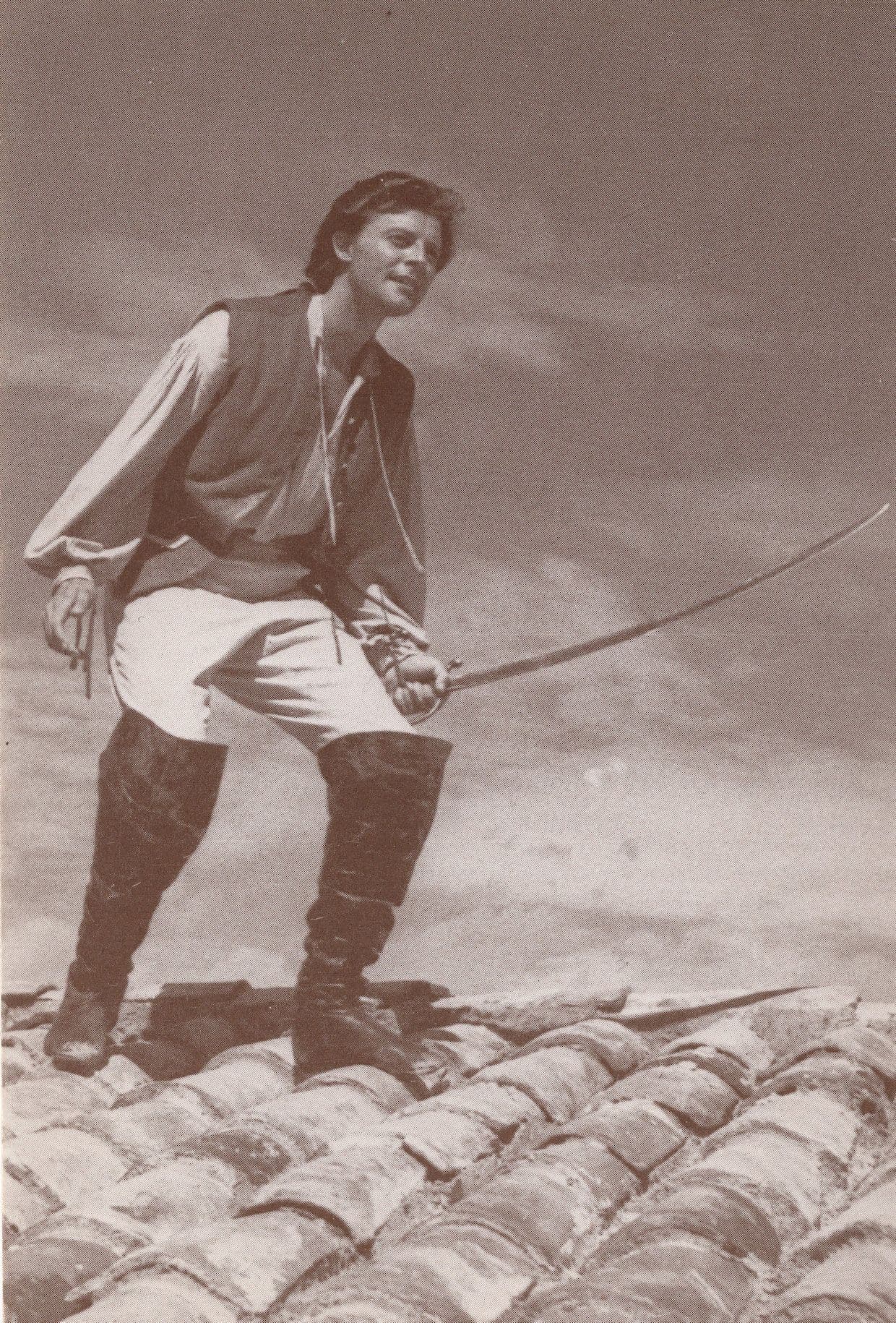 Gerard Philipe Actor Film Postcard