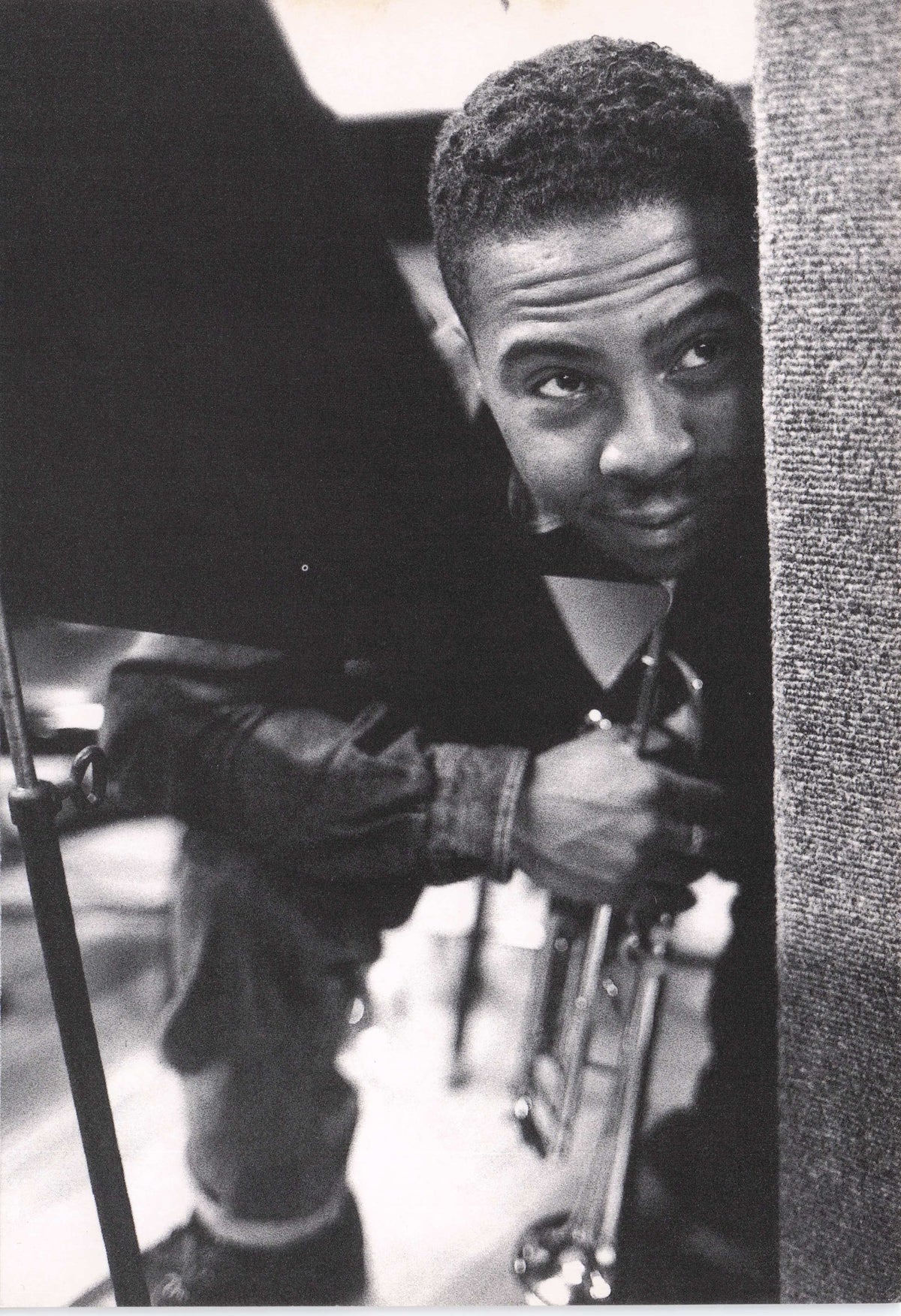 Roy Hargrove Jazz Musician Live In 1991 Comic New York City Rare Photo Postcard