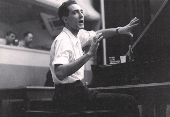 Walter Norris Jazz Pianist Composer At Hollywood Live in 1955 Photo Postcard