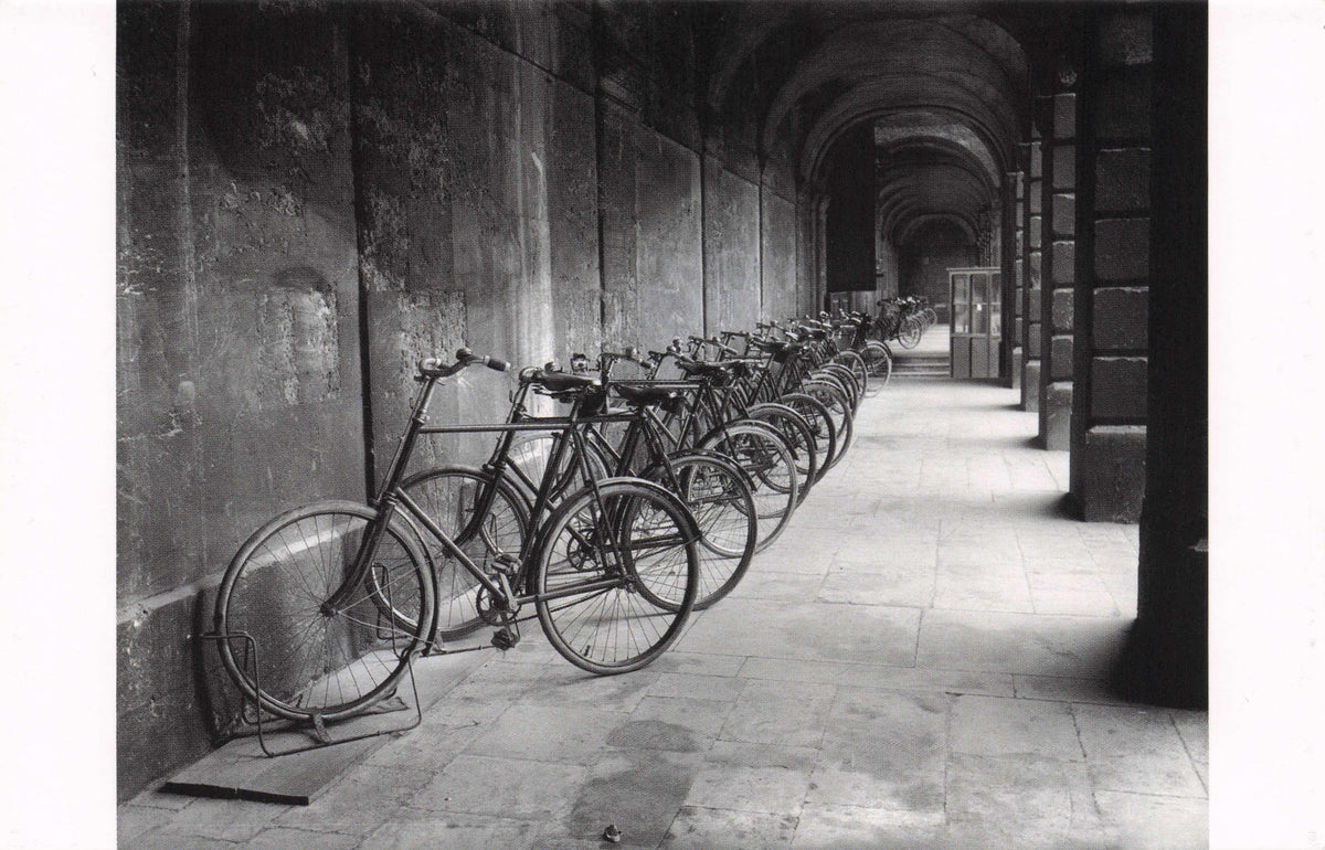 Antique Bicycles Queens College Cyclists Park 1903 Oxford Award Photo Postcard