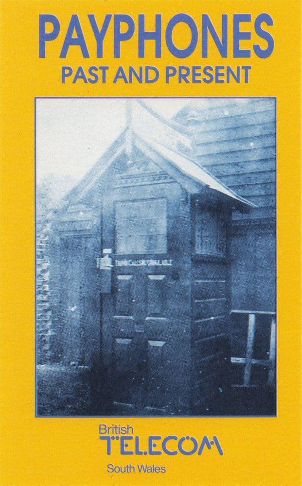 1912 Antique Public Telephone Call Office BT Police Trade Photo Card