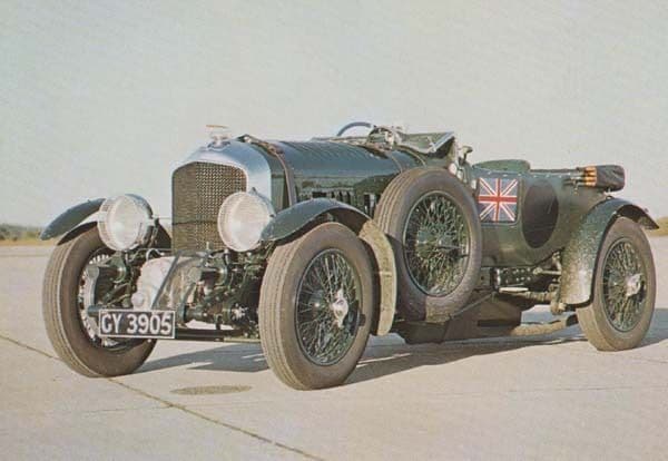 1931 Bentley Supercharged Vintage Sports Classic Car Photo Postcard NEW