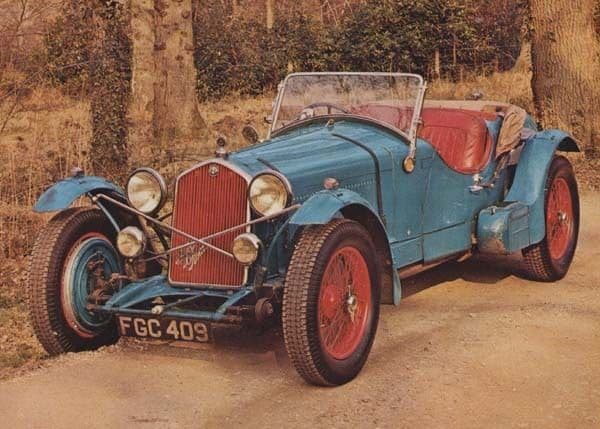 1933 Alfa Romeo 8c 2300 Vittorio Jano Classic Car Photo Postcard NEW