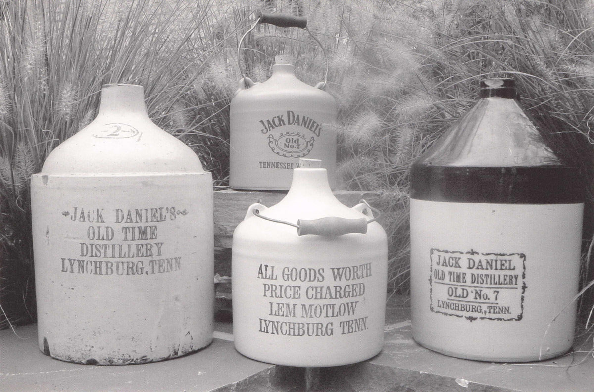 Lem Motlow Jack Daniel Uncle Crockery Whisky Old Jugs Award Photo Postcard