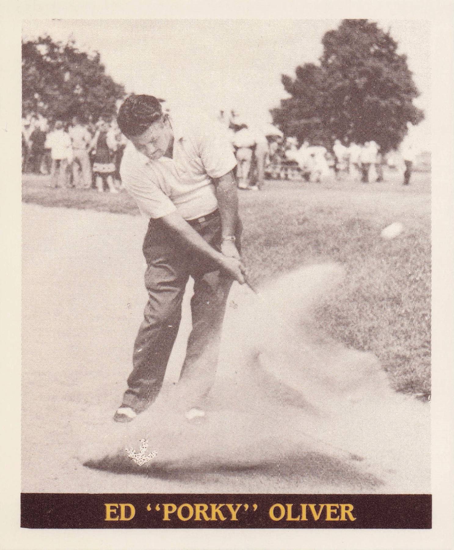 Ed Porky Oliver Famous Golfers Of The 40s & 50s Rare Golf Photo Trade Card