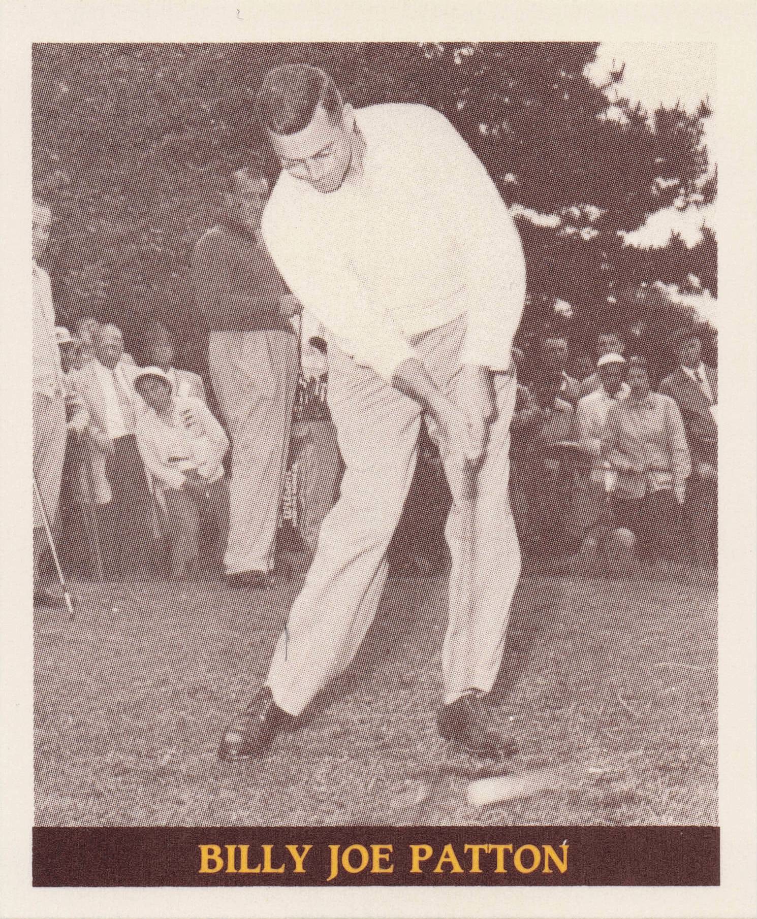 Billy Joe Patton Famous Golfers Of The 40s & 50s Golf Photo Trade Card