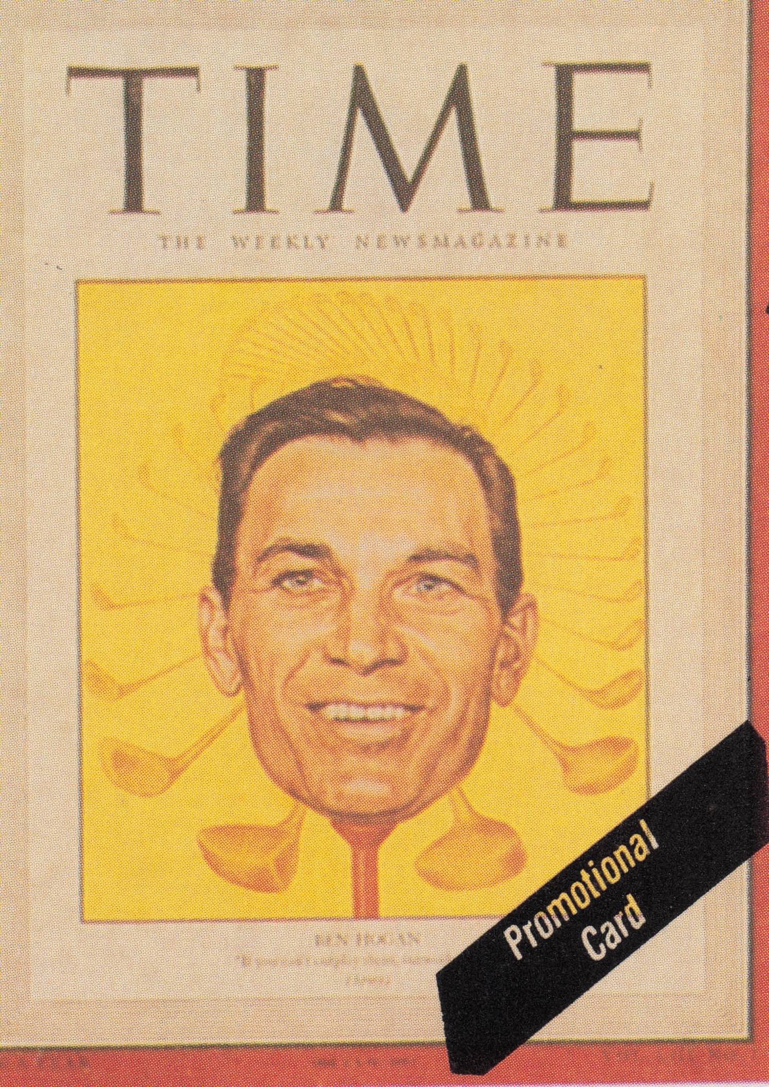 Ben Hogan 1931 Time Magazine Legends Of Golf Trade Card