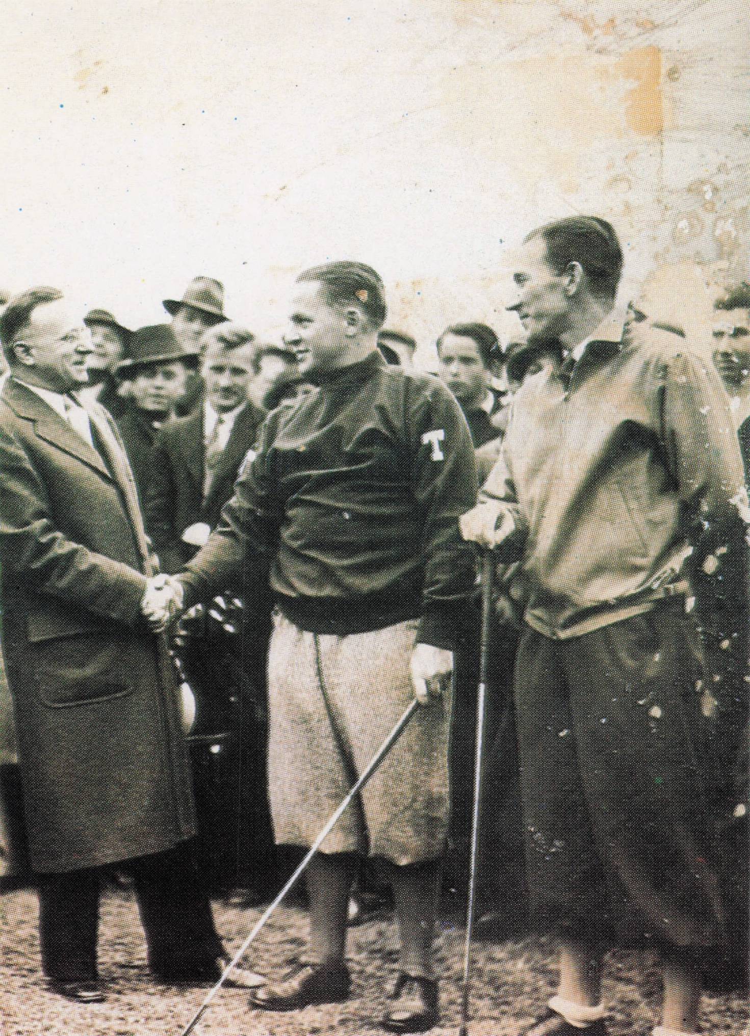 Story Of Bobby Jones Builds Old Augusta Course Golf Trade Card
