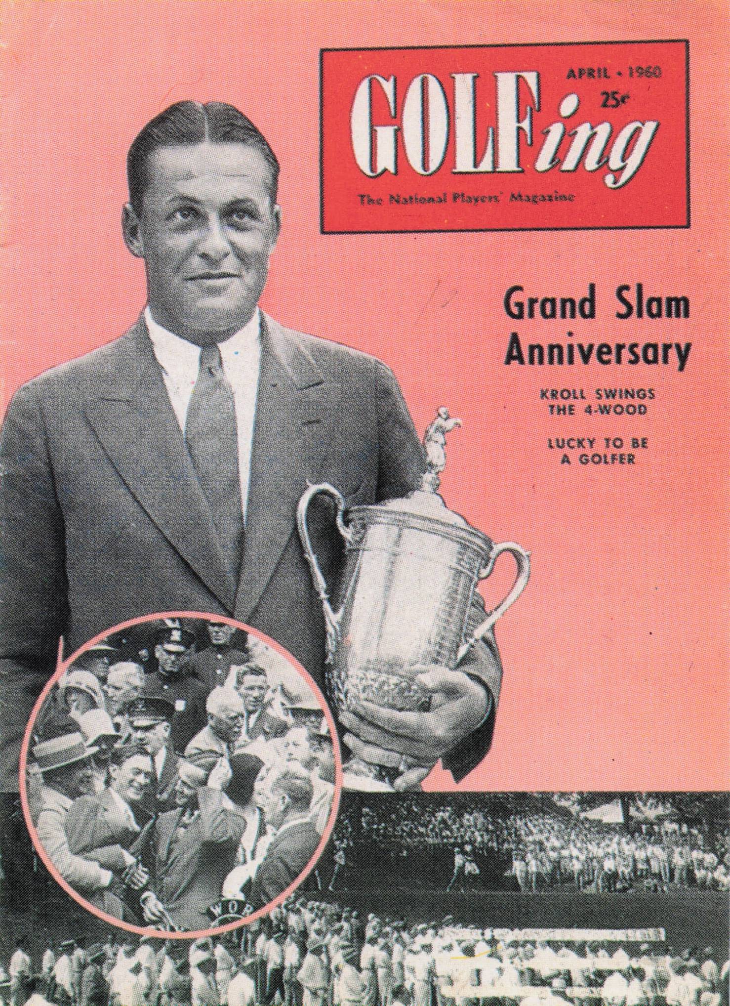 Bobby Jones Story Old USA Golfing Player Magazine Trade Card
