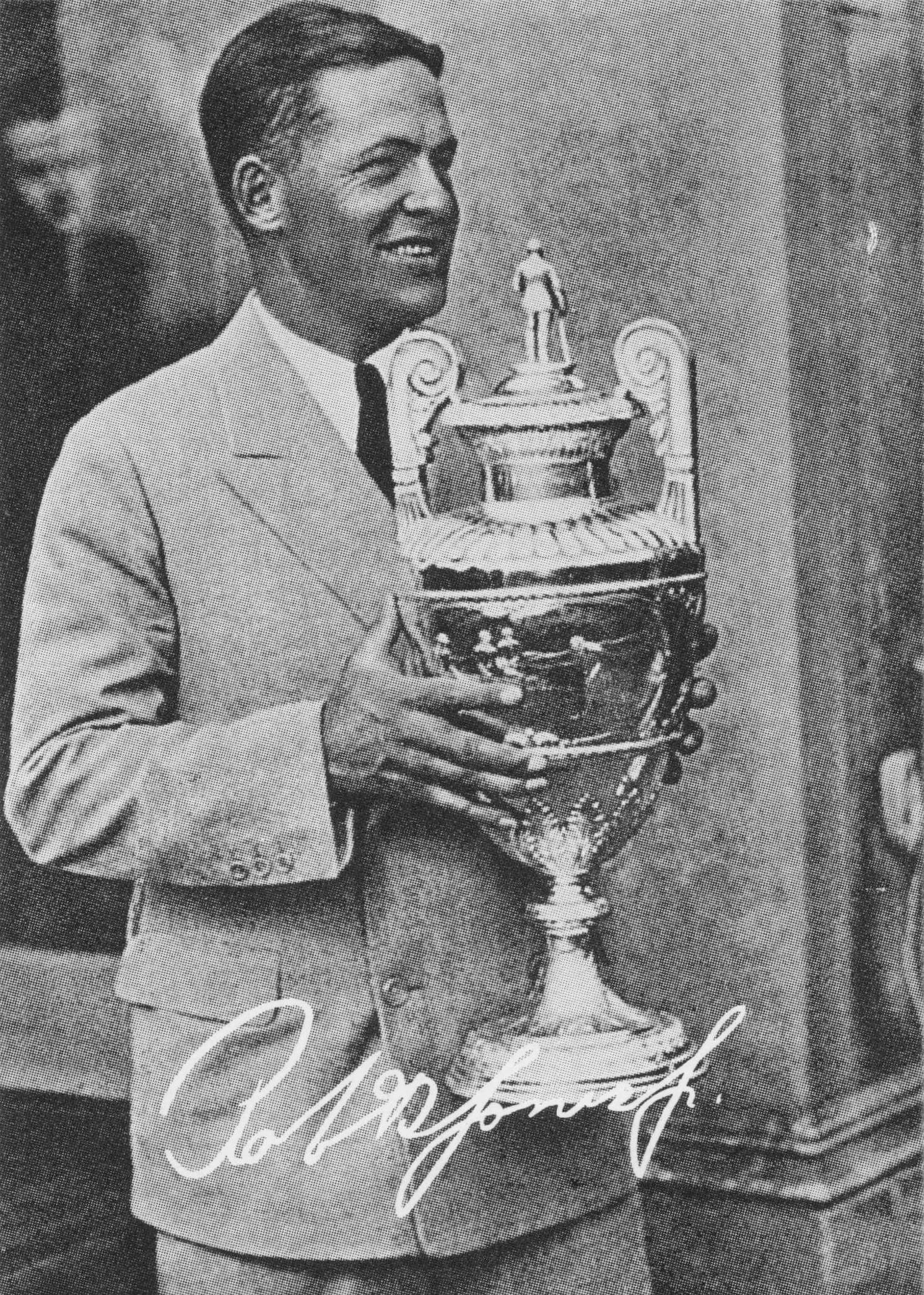 Bobby Jones USA Golf & St Andrews Course 1930 Trophy Trade Photo Card