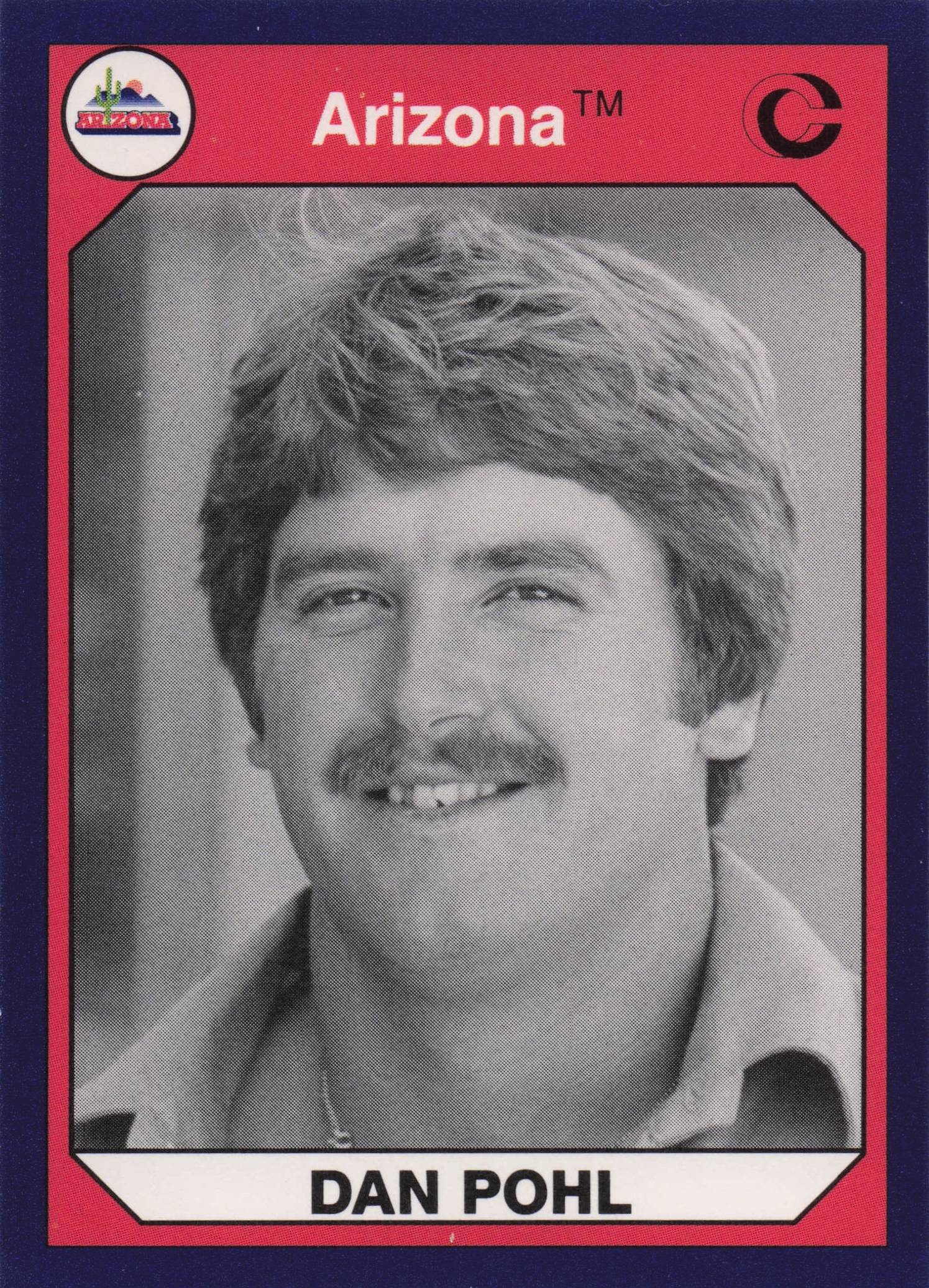 Dan Pohl Arizona State Collegiate Collection Rare Golf Trade Card