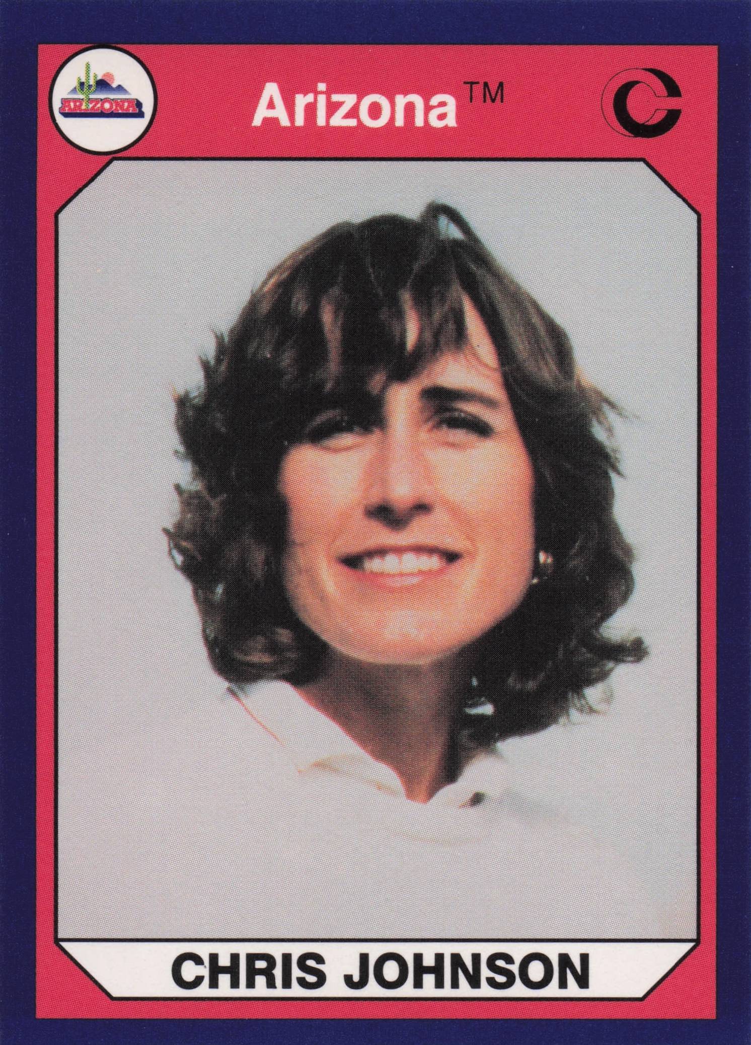 Chris Johnson Arizona State Collegiate Collection Rare Golf Trade Card