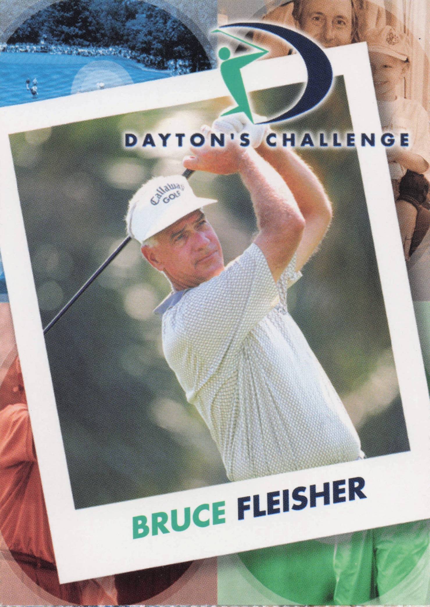 Bruce Fleisher Dayton's Challenge Rare Golf Memorabilia Trade Card