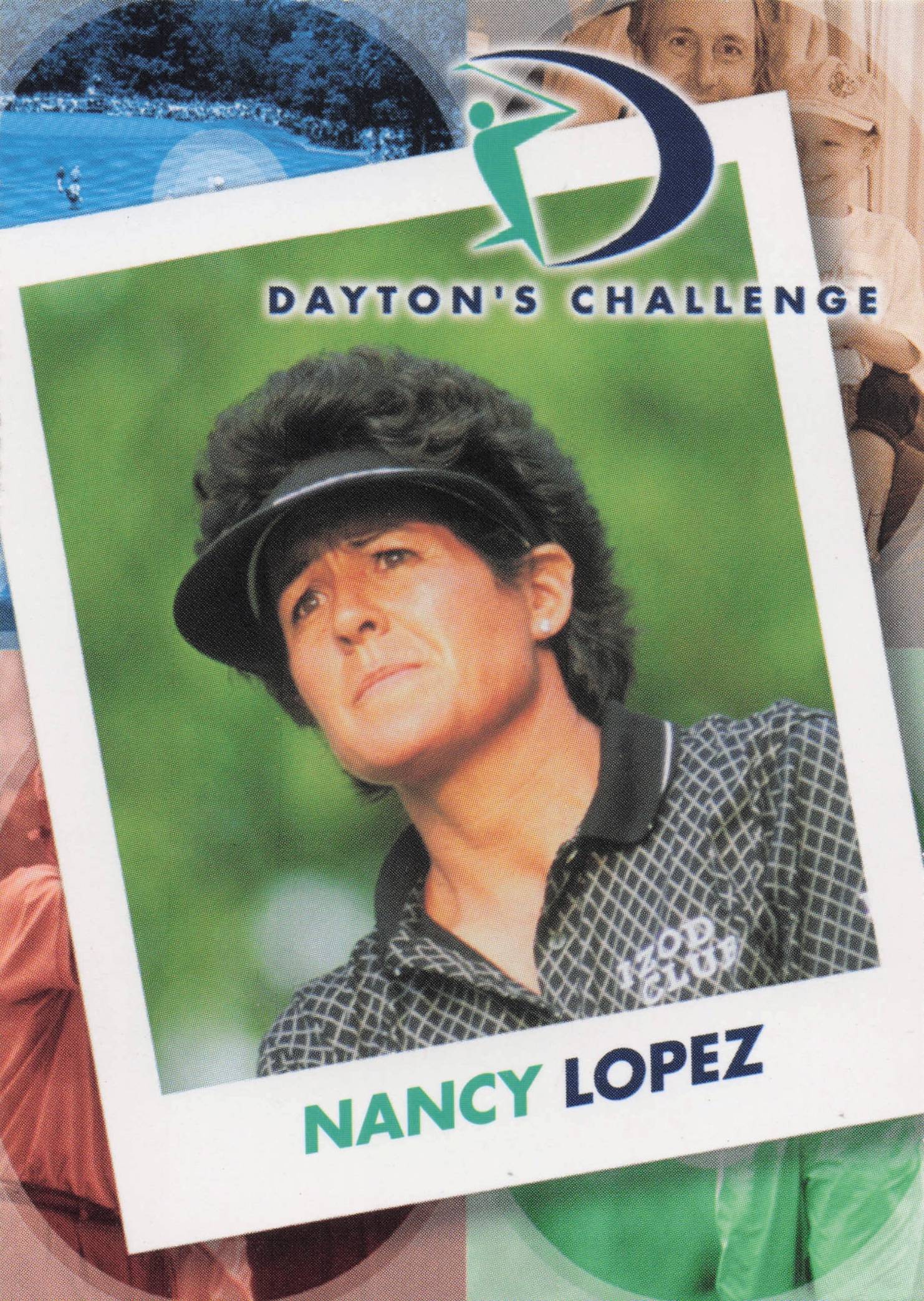 Nancy Lopez Dayton's Challenge Rare Golf Memorabilia Trade Card