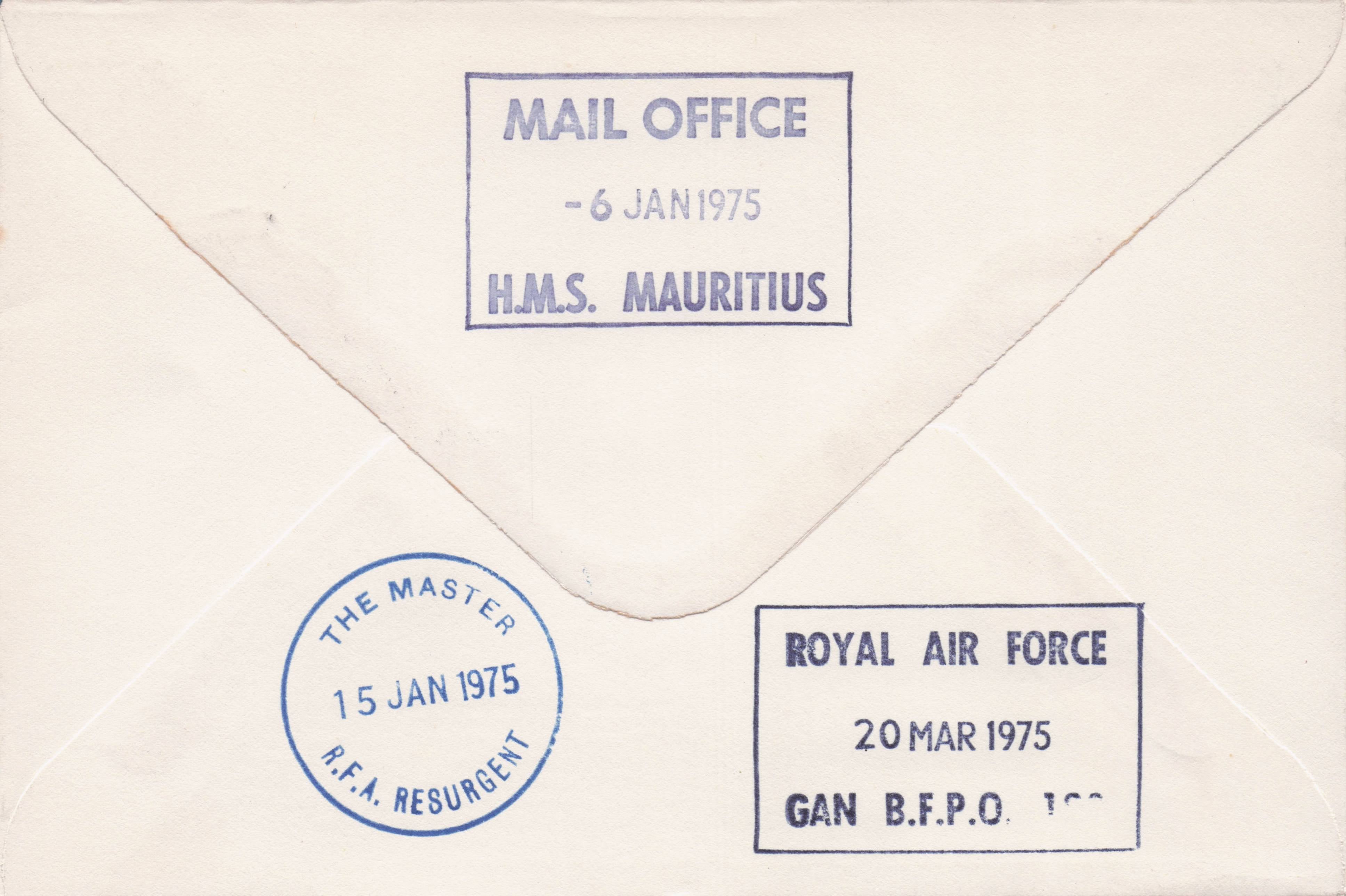 Joint Services Military Expedition To Danger Island 1975 Hand Signed FDC