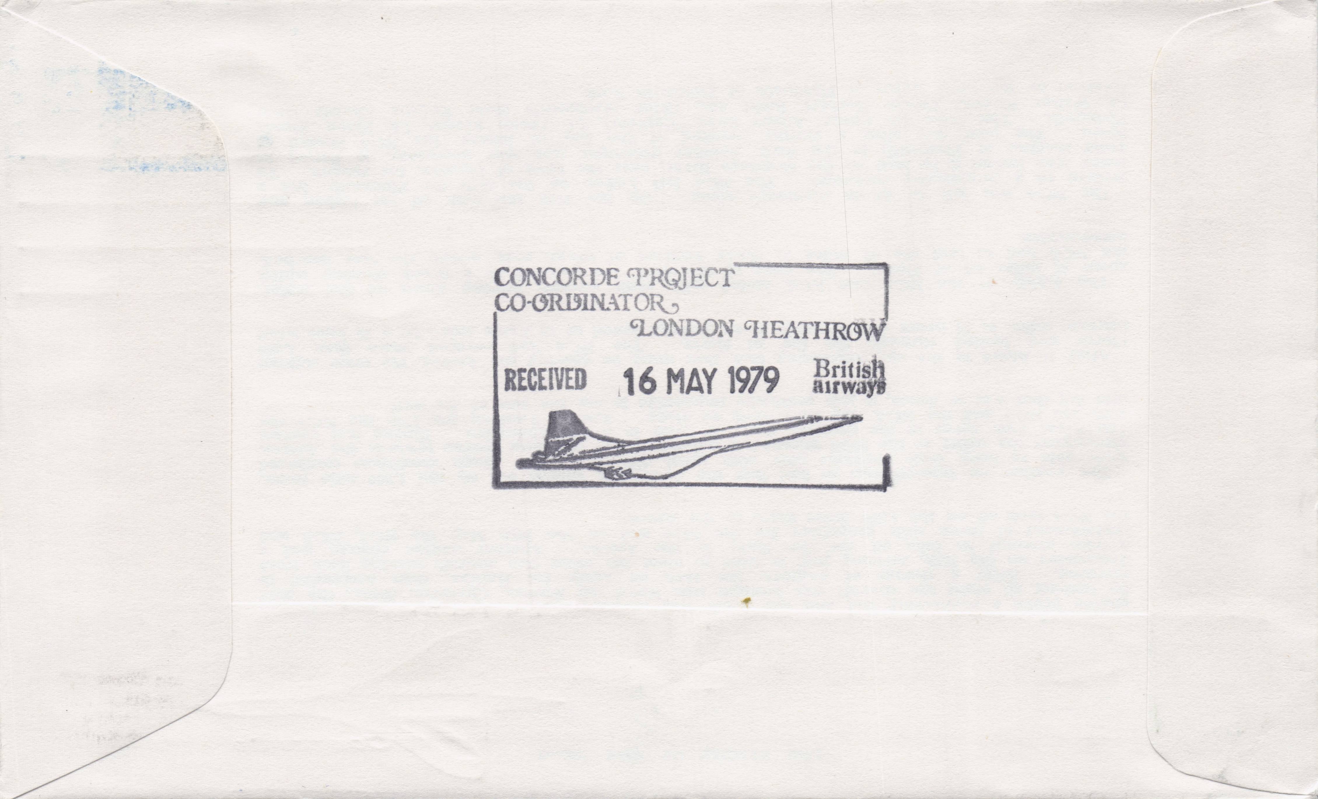 First Atlantic Air Crossing 60th Anniversary Concorde Hand Signed FDC