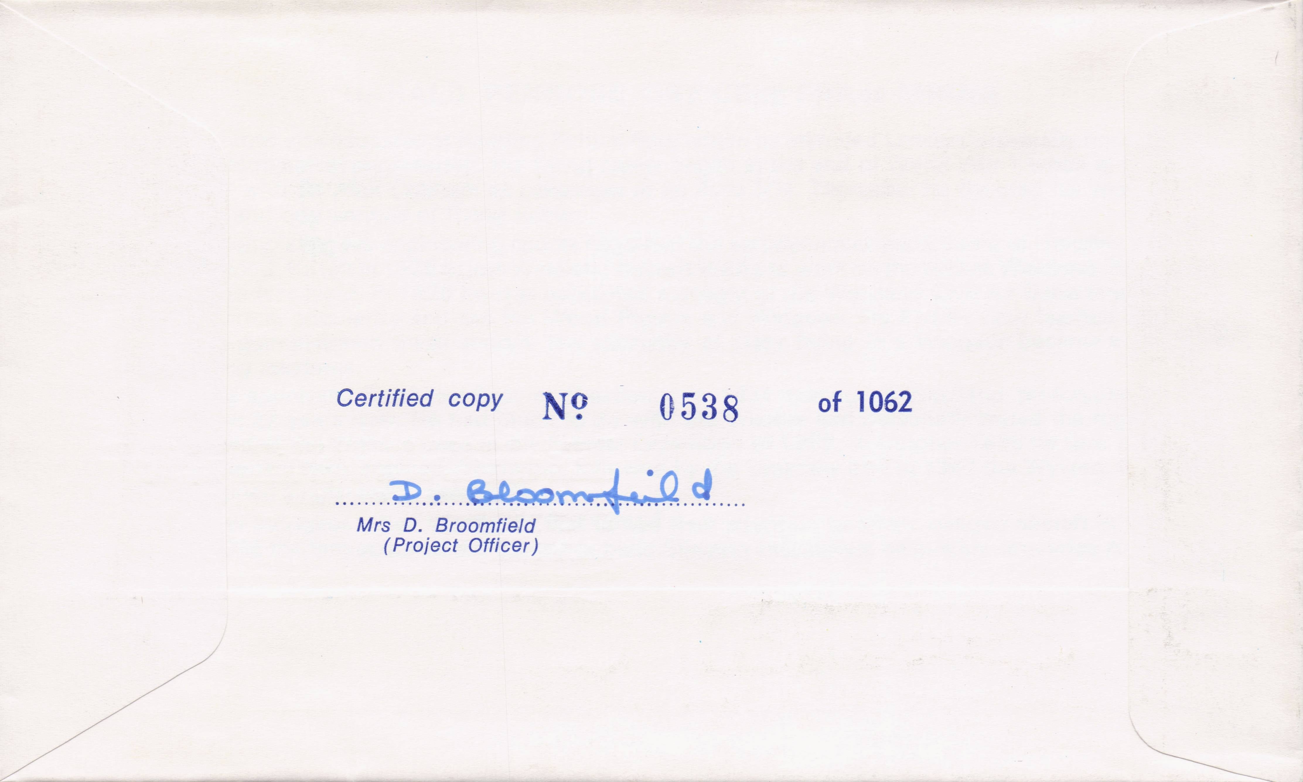 Harald Penrose OBE RAF War WW2 Veteran Hand Signed Military FDC