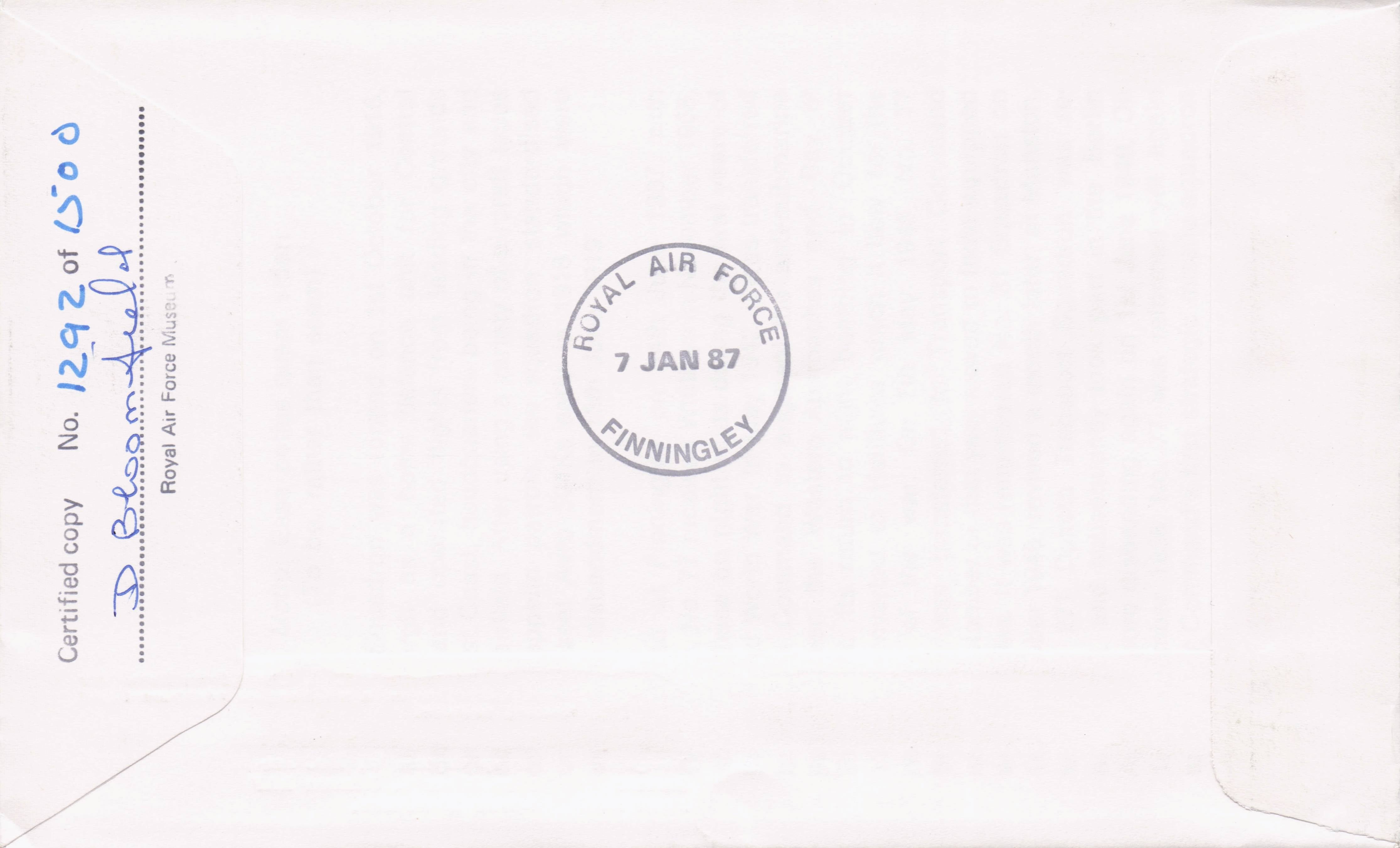 77 Squadron WW2 Reformation 50th Anniversary RAF Military Hand Signed FDC