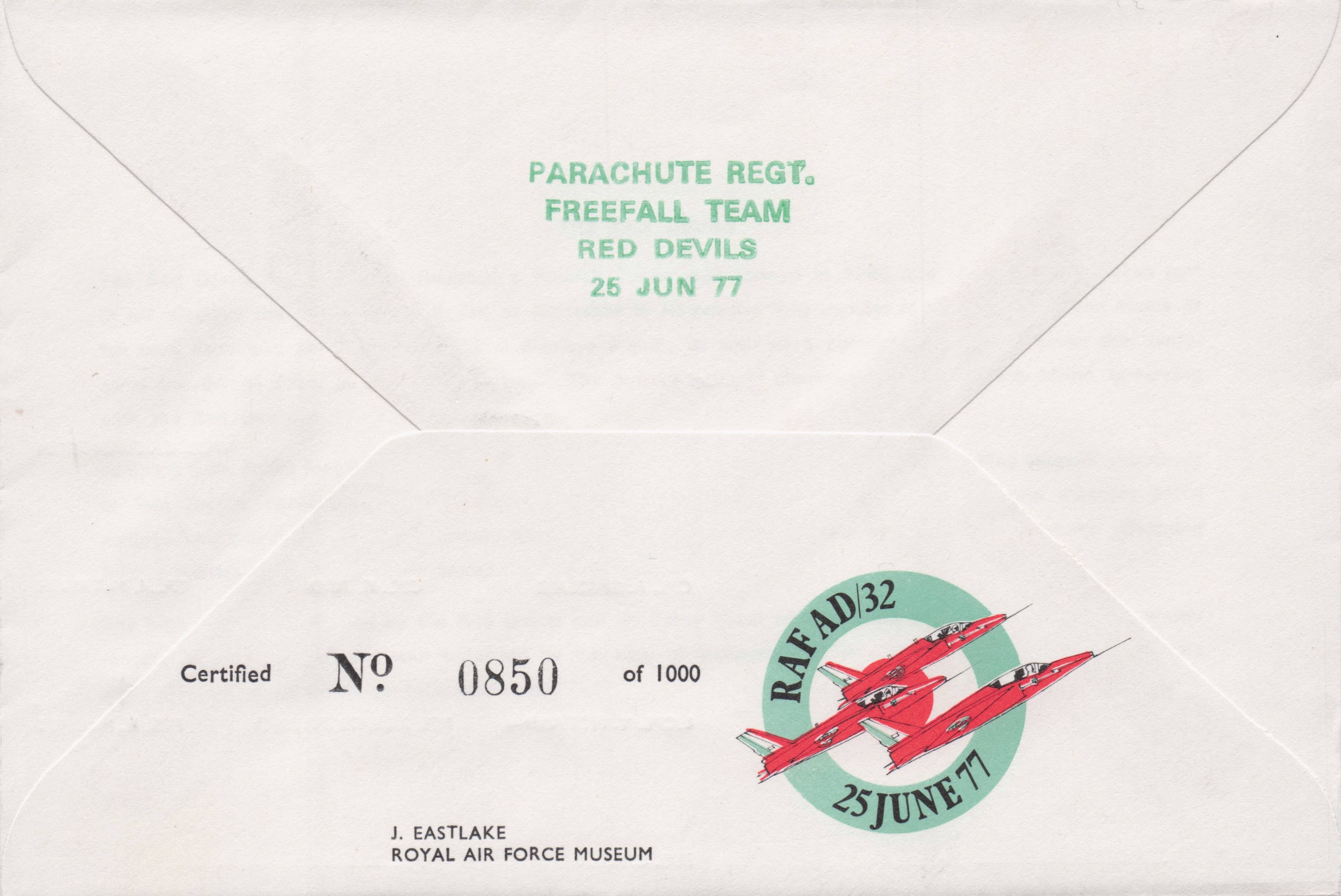 Red Devils RAFA Woodford Military Air Divers MULTI 10x Hand Signed FDC