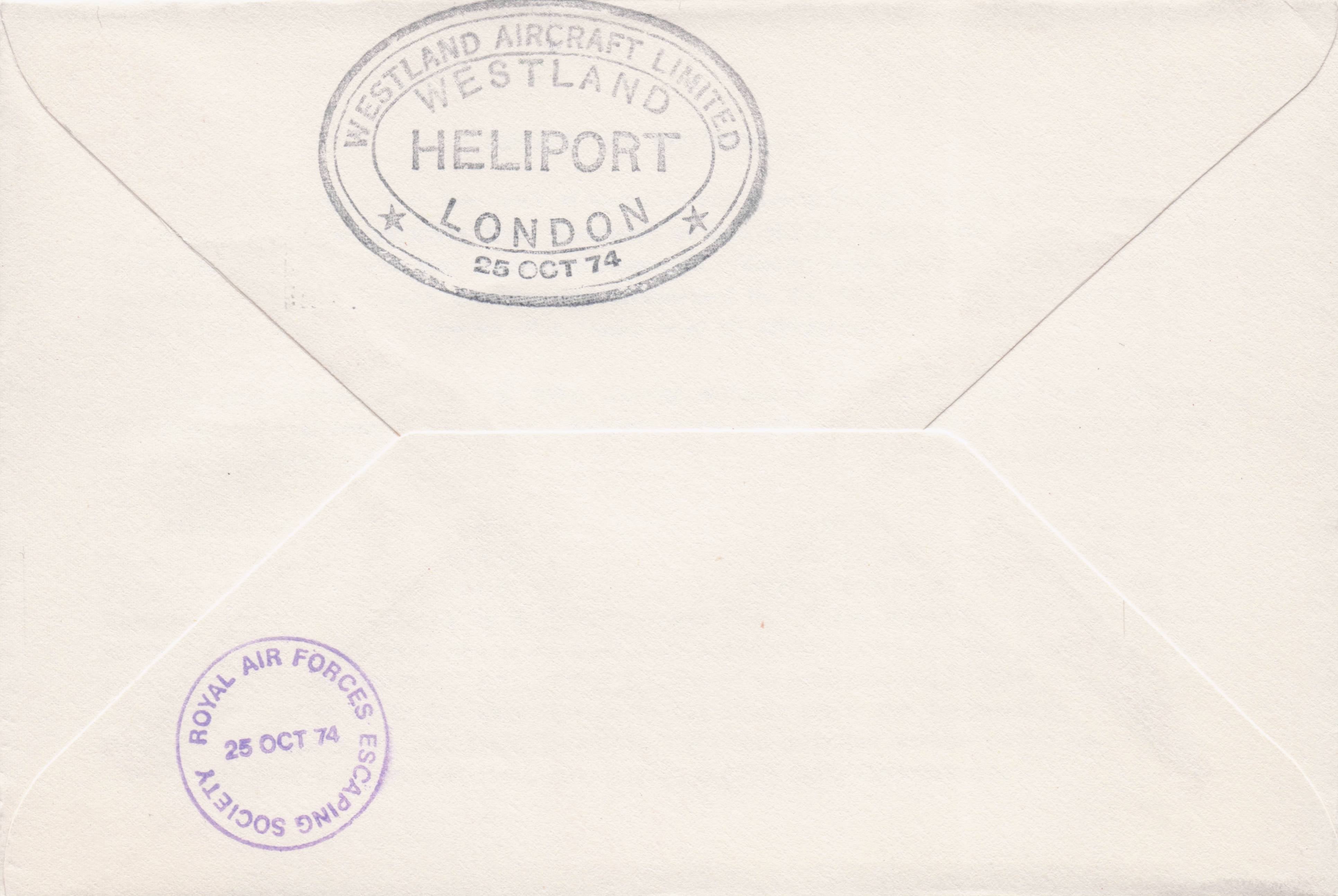 Switzerland WW2 Rare Military Royal Air Forces Escaping Society FDC