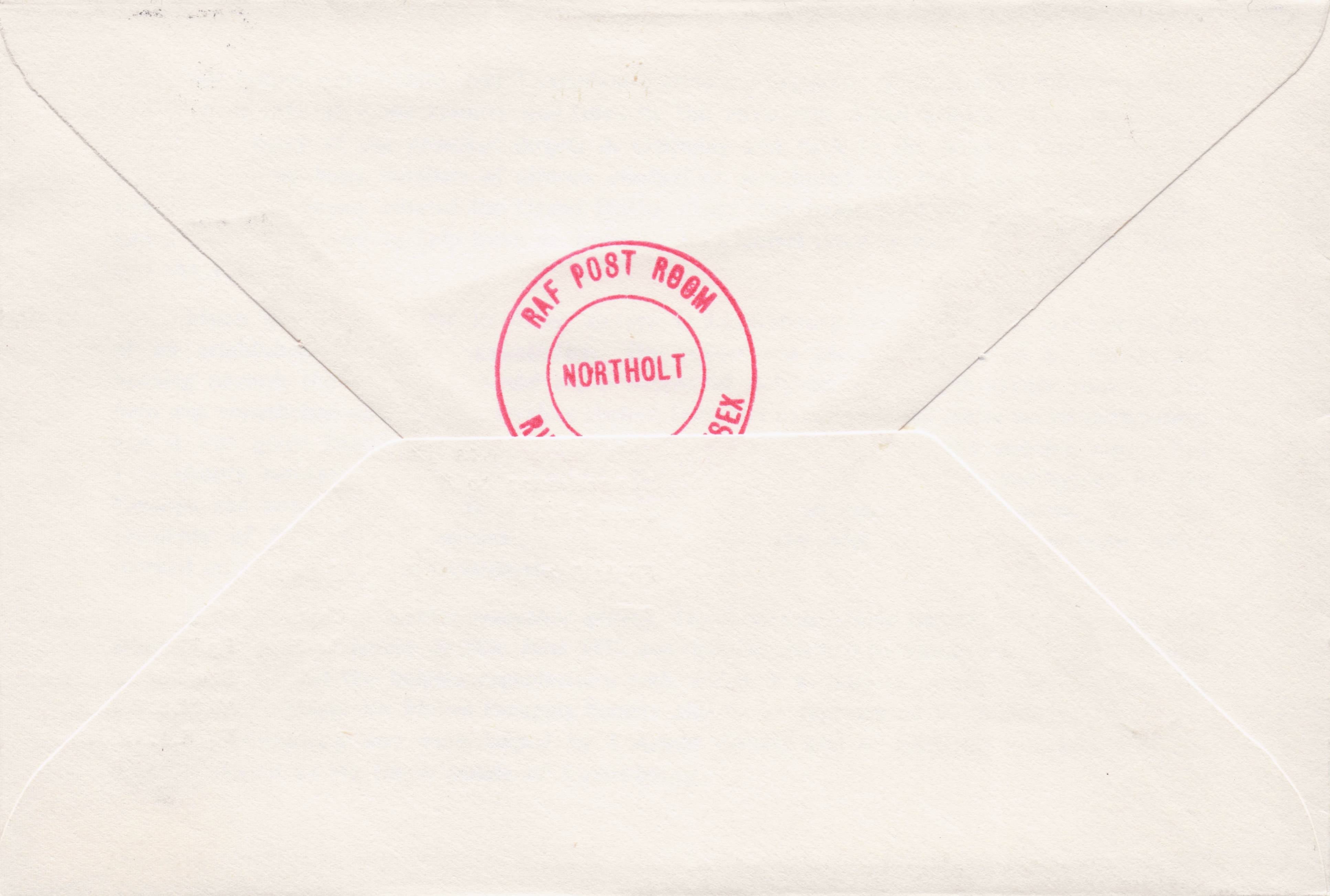Luxembourg WW2 Rare Military Royal Air Forces Escaping Society FDC
