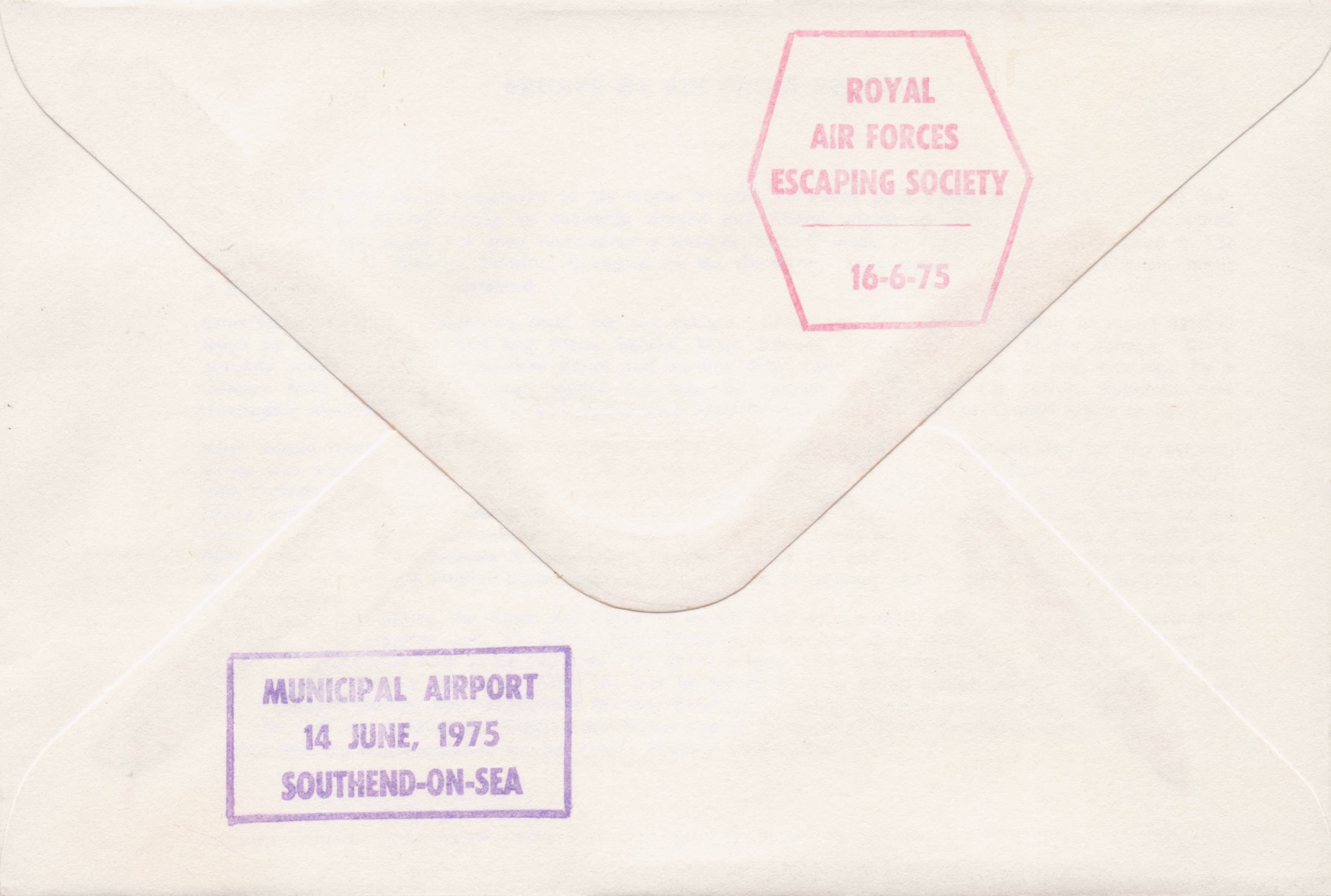 Belgium Flemish WW2 Rare Military Royal Air Forces Escaping Society FDC