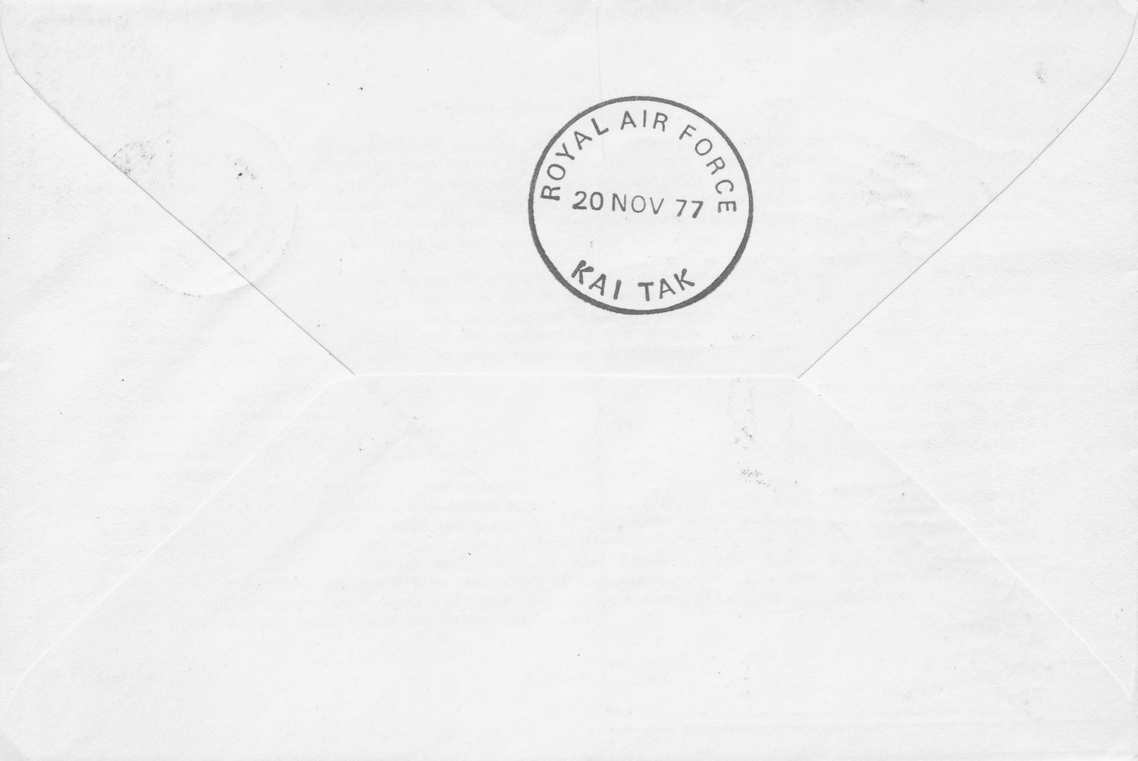 Hong Kong Asian WW2 Royal Air Forces Escaping Society FDC