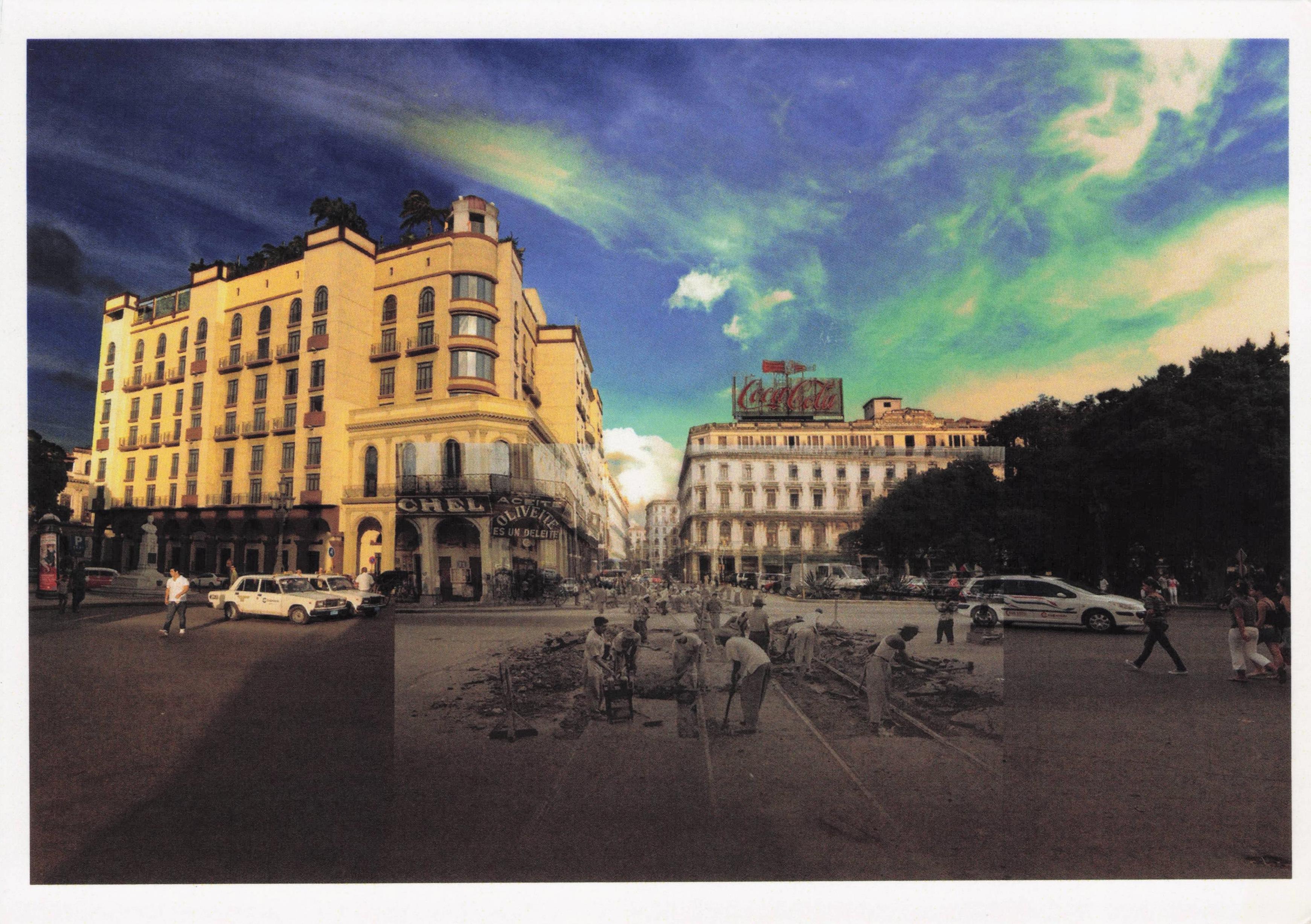 Prado Y Neptuno Hotel Habana South America Photo Art Award Postcard