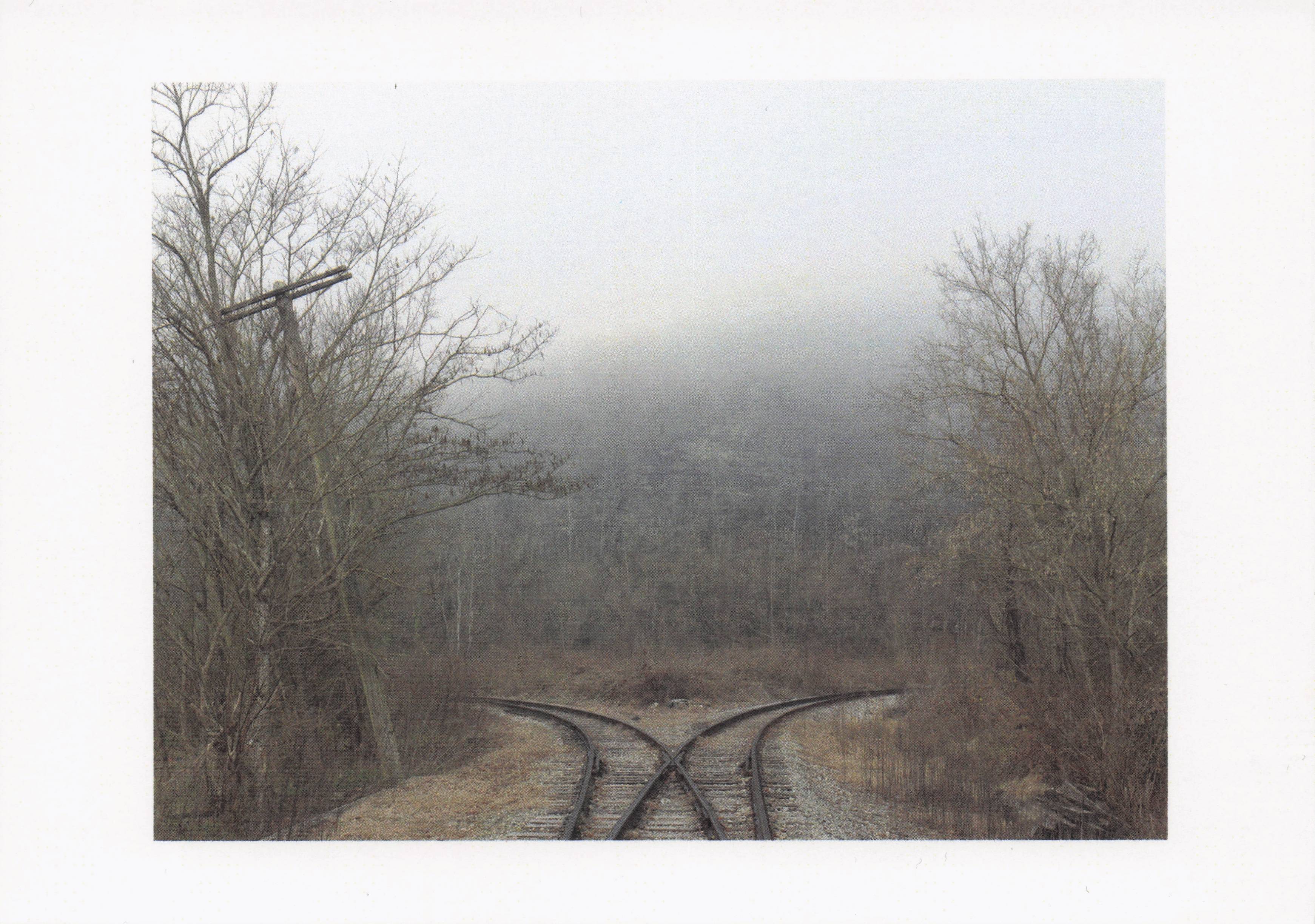 Railroad at Harland Kentucky 2015 USA Photo Award Art Postcard