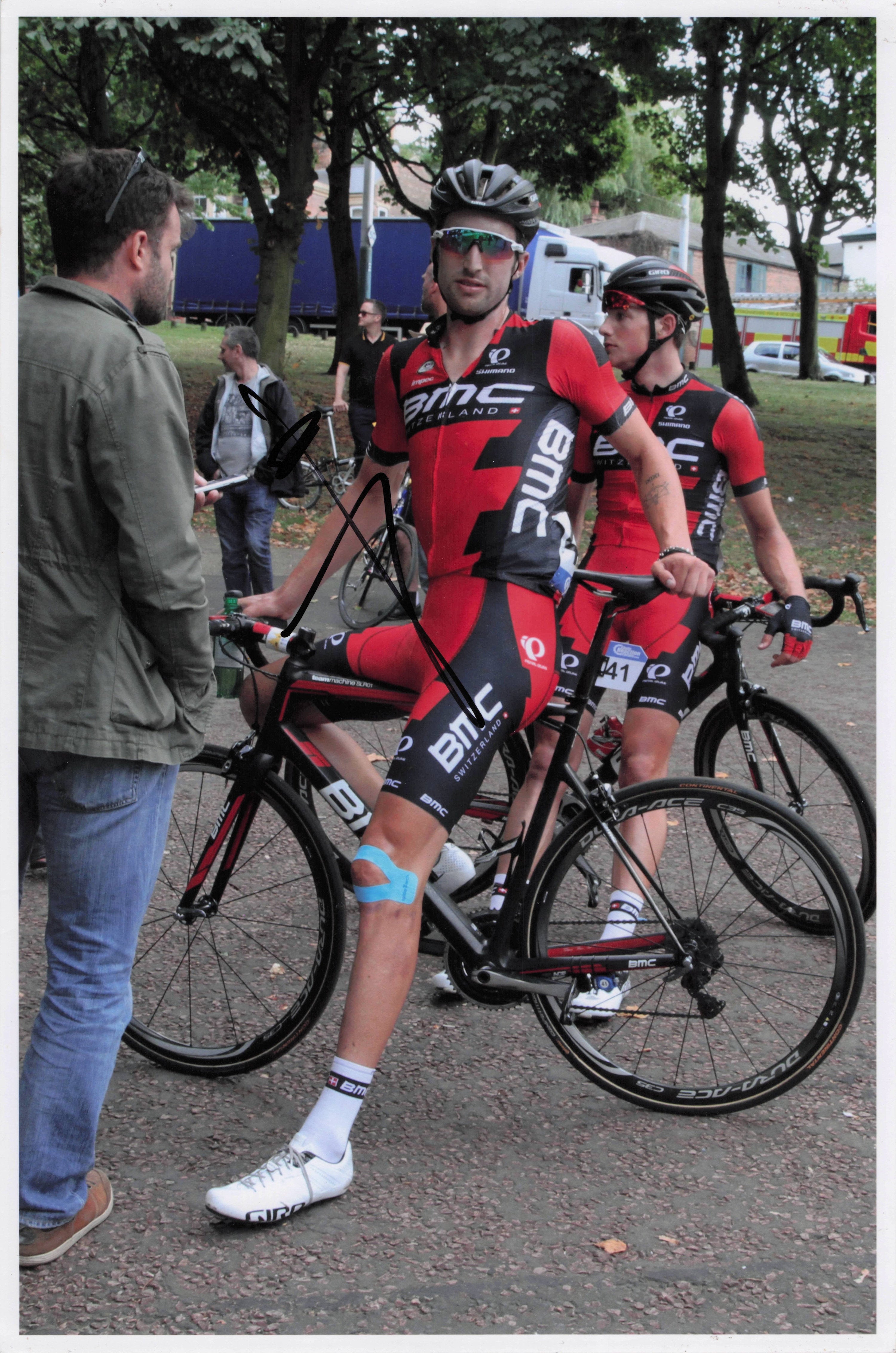 Taylor Carpenter Phinney American Cyclist Nottingham 12x8 Hand Signed Photo
