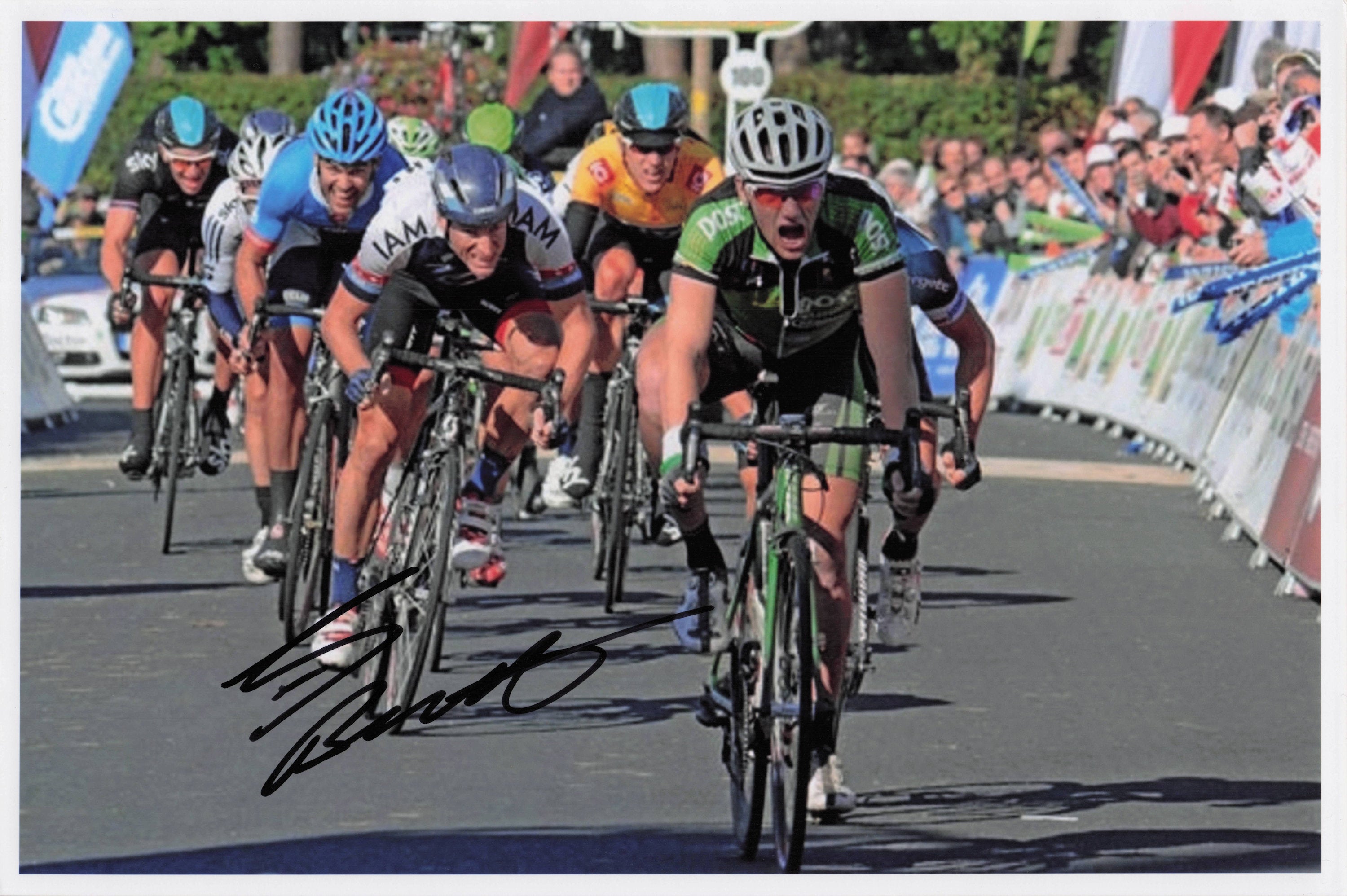 Sam Bennett Irish Cycling Ireland 2013 Tour Of Britain 12x8 Hand Signed Photo