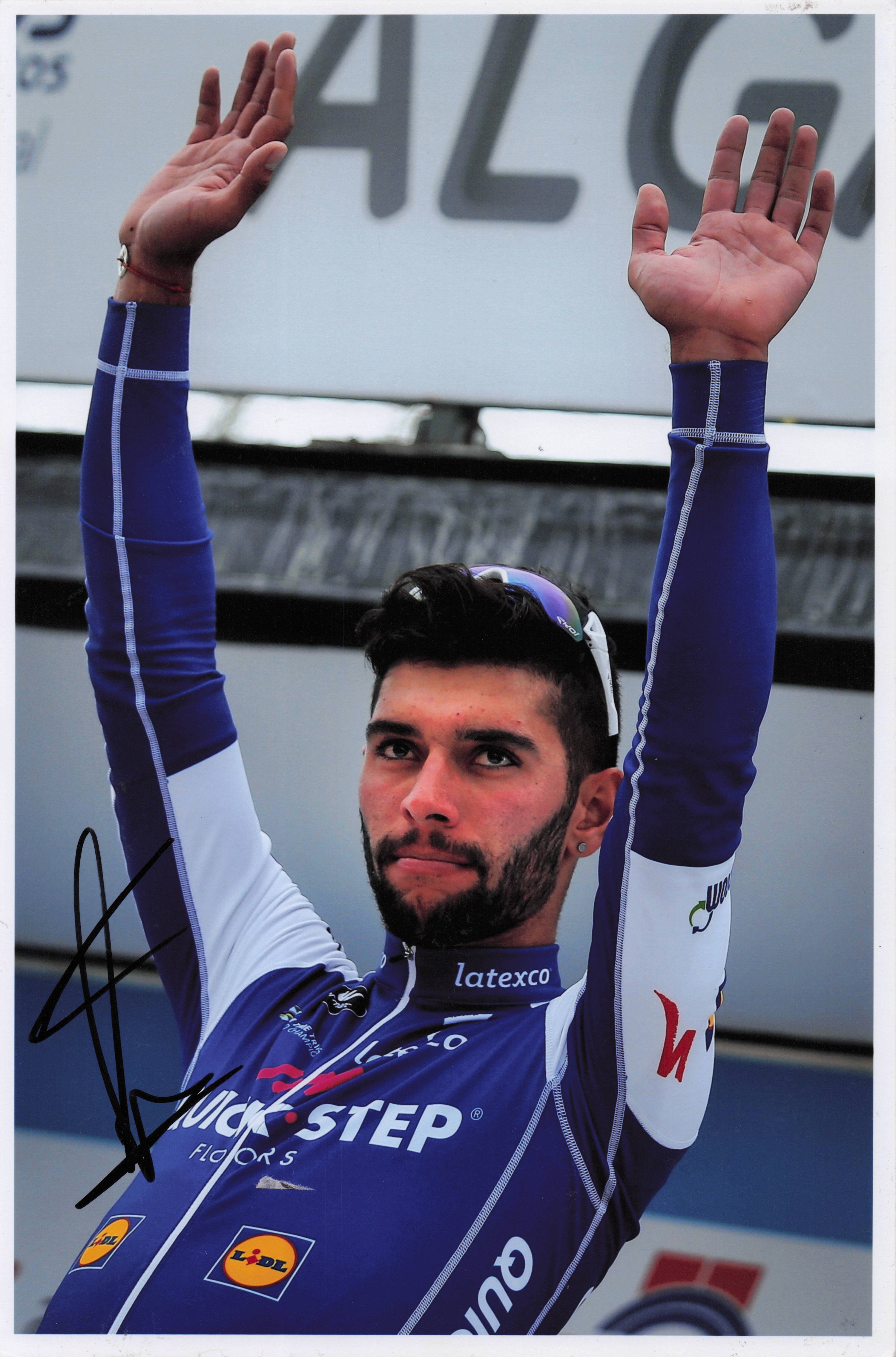 Fernando Gavira Columbia South American Cyclist Algarve 12x8 Hand Signed Photo