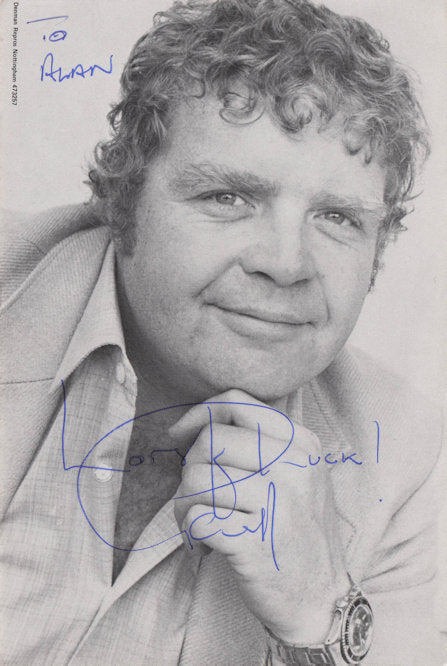 Geoffrey Hughes Eddie Yeates Coronation Street Old Hand Signed Photo
