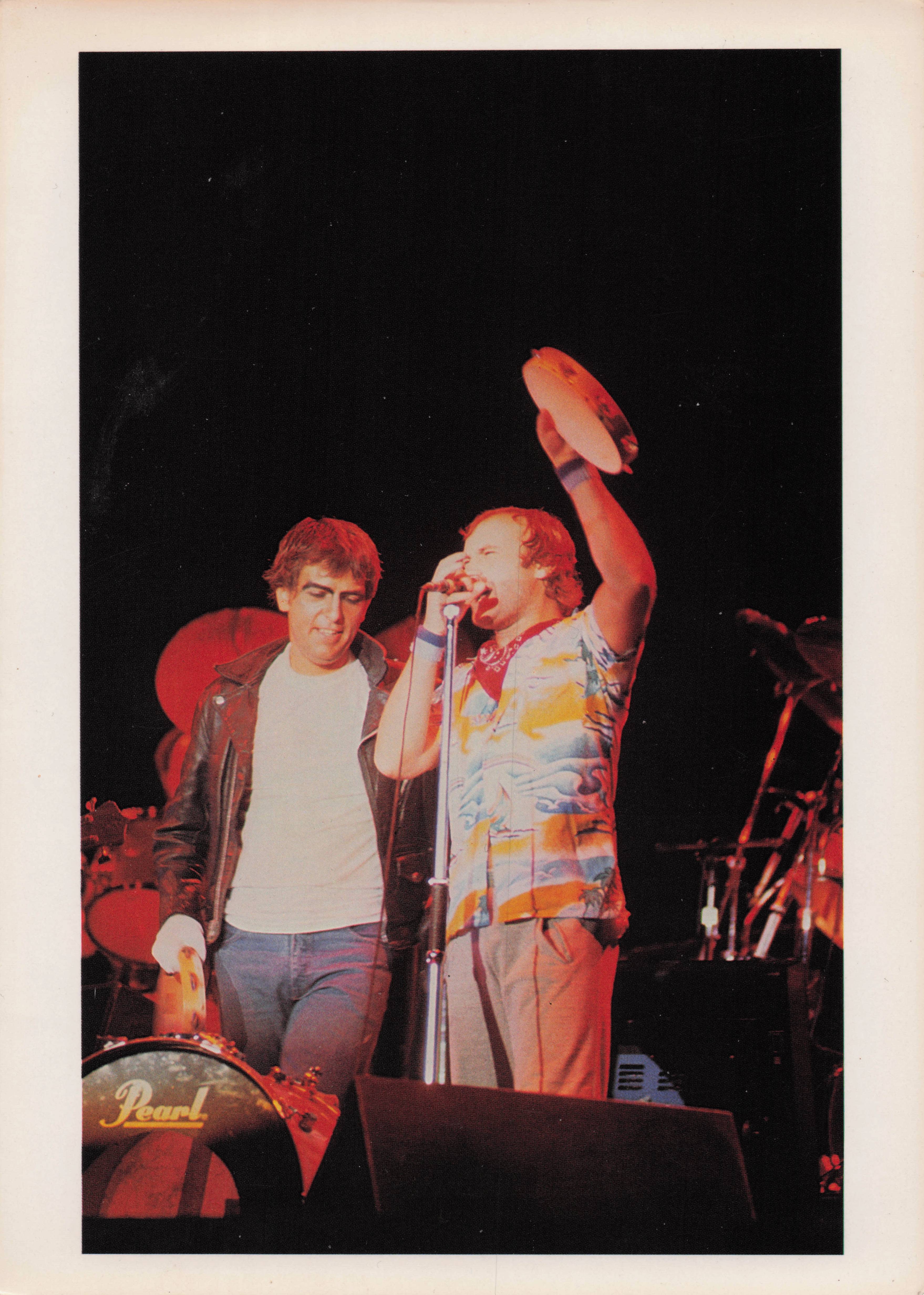 Phil Collins Tambourine Live Milton Keynes Concert Press 6 Of Best Photo