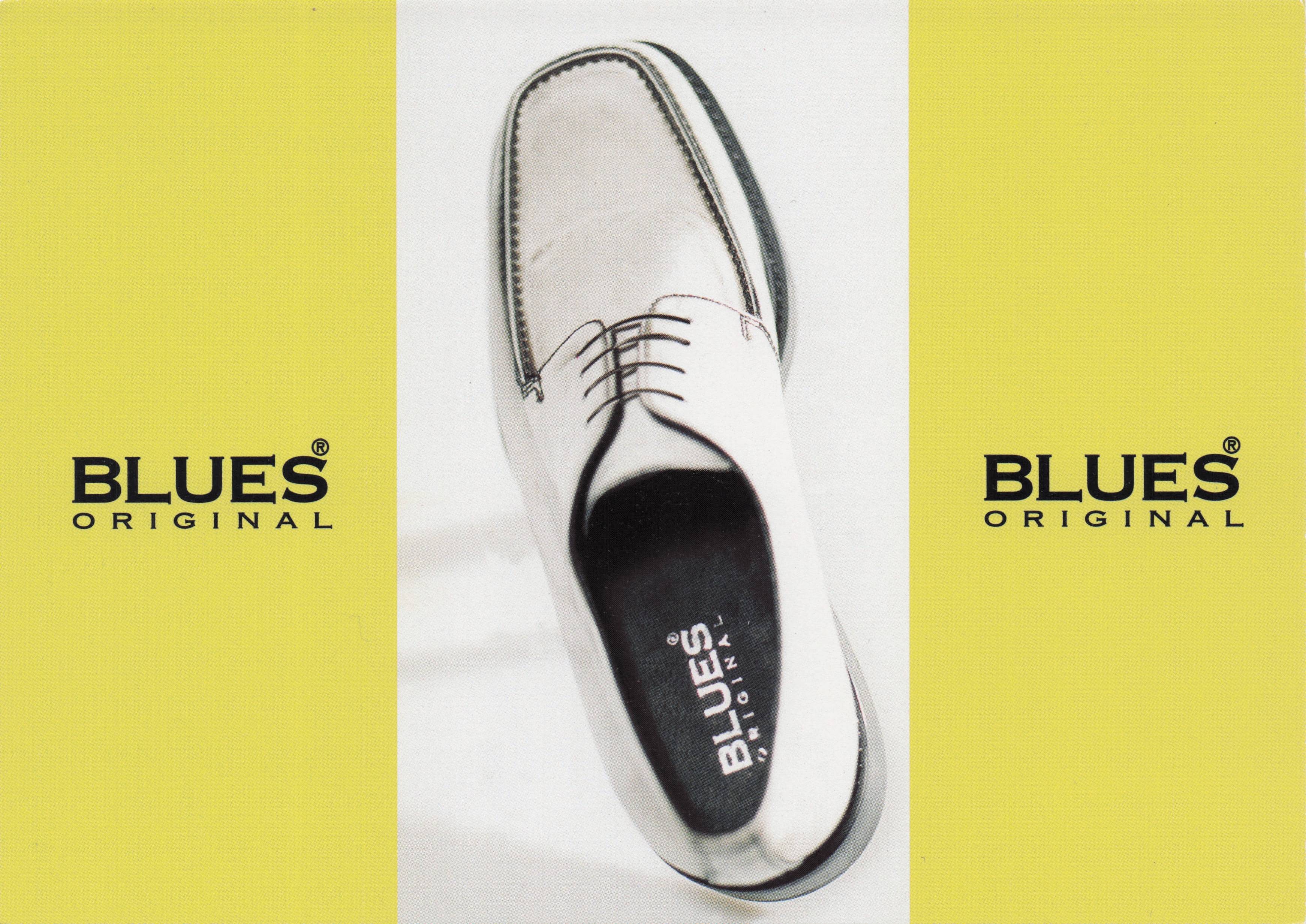 German Handball Sports Blues Original Shoes Advertising Postcard