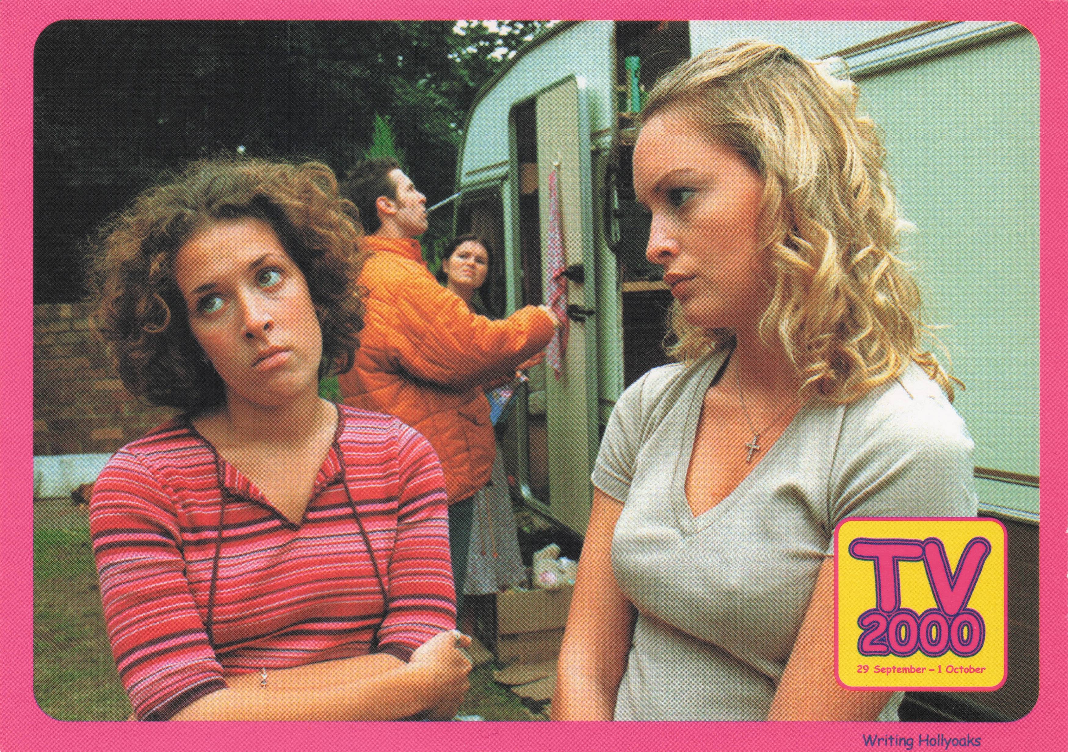 National Film Theatre TV 2000 Caravan Advertising Postcard