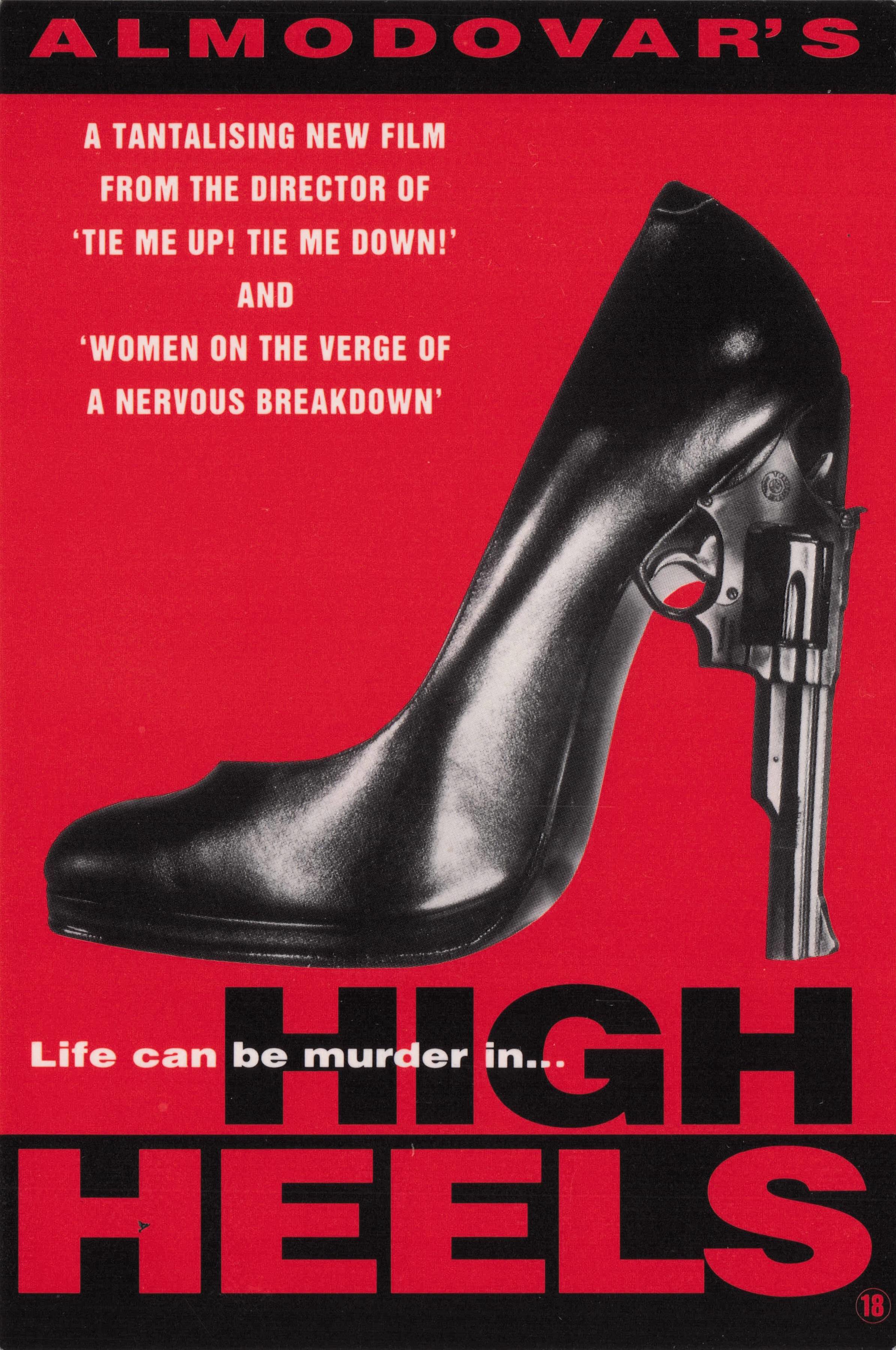 High Heels Spanish Cult 1991 Film Shoes Victoria Abril Movie Postcard