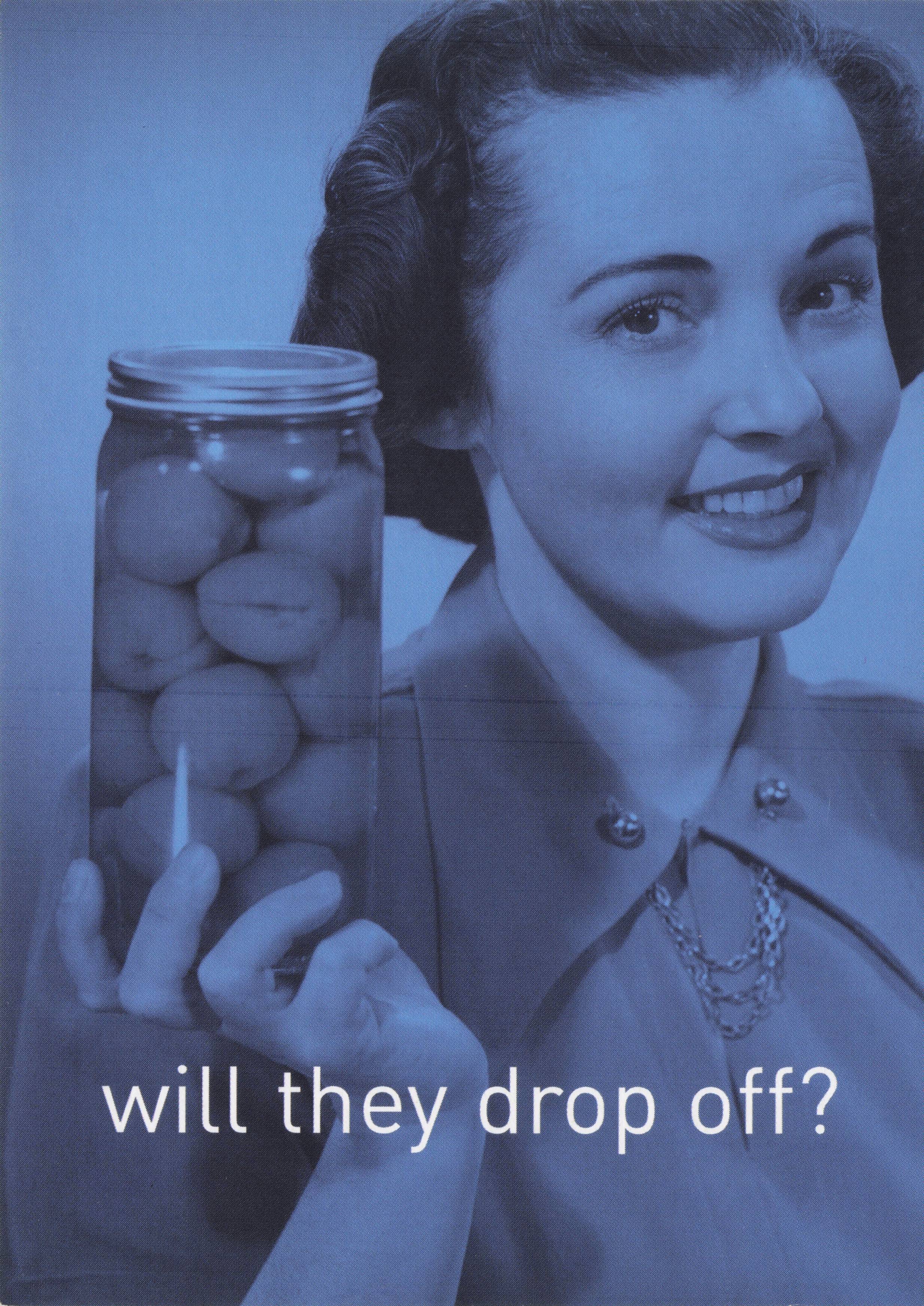 Testicles Drop Off Science Museum Male Pill Contraception Exhibition Postcard